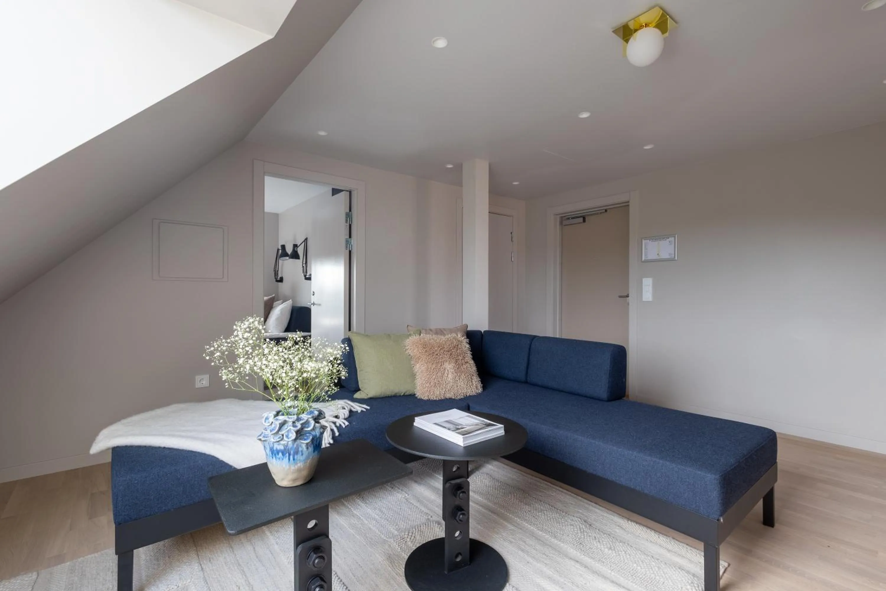 Living room in Unity Malmö - A Studio Hotel