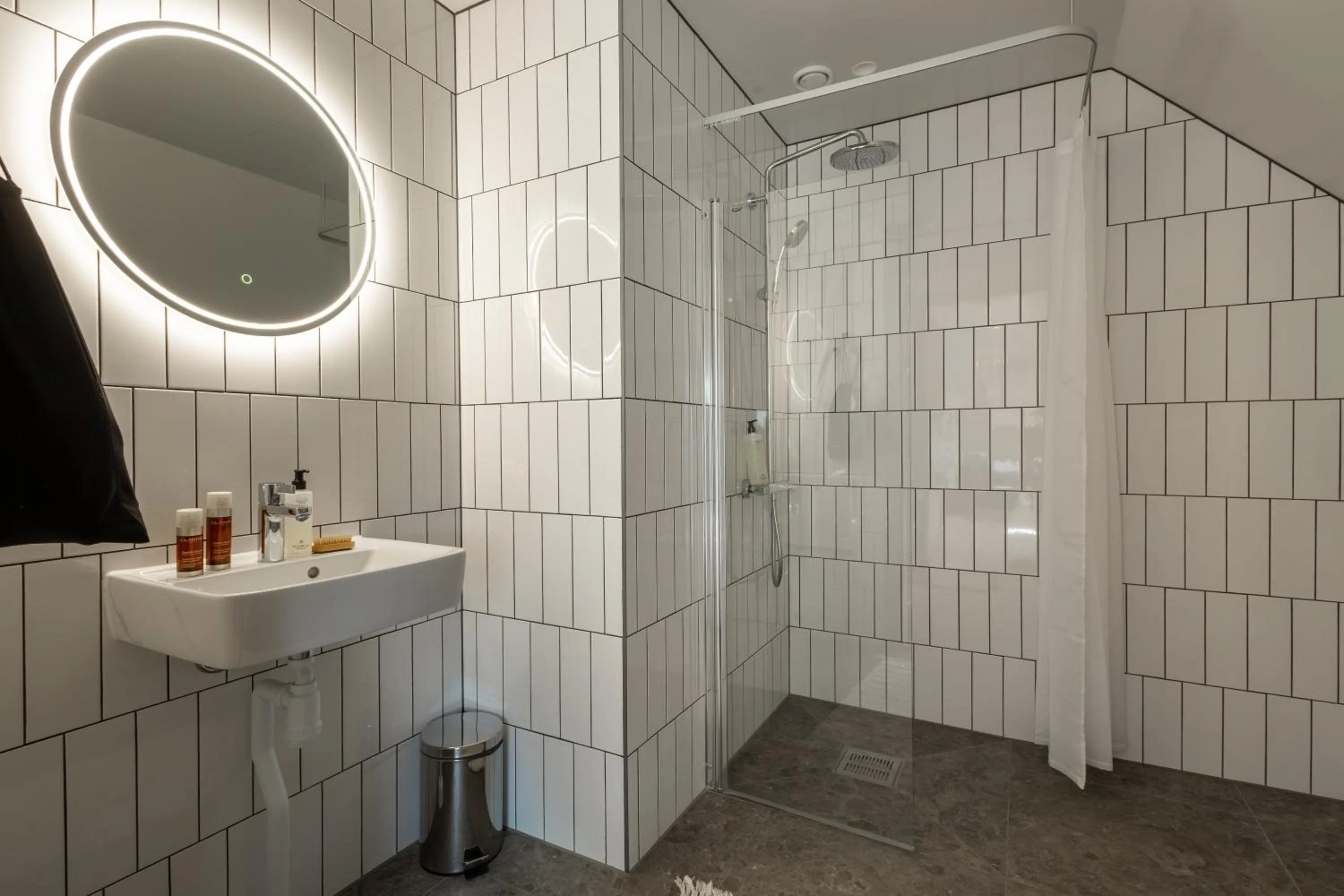 Shower in Unity Malmö - A Studio Hotel