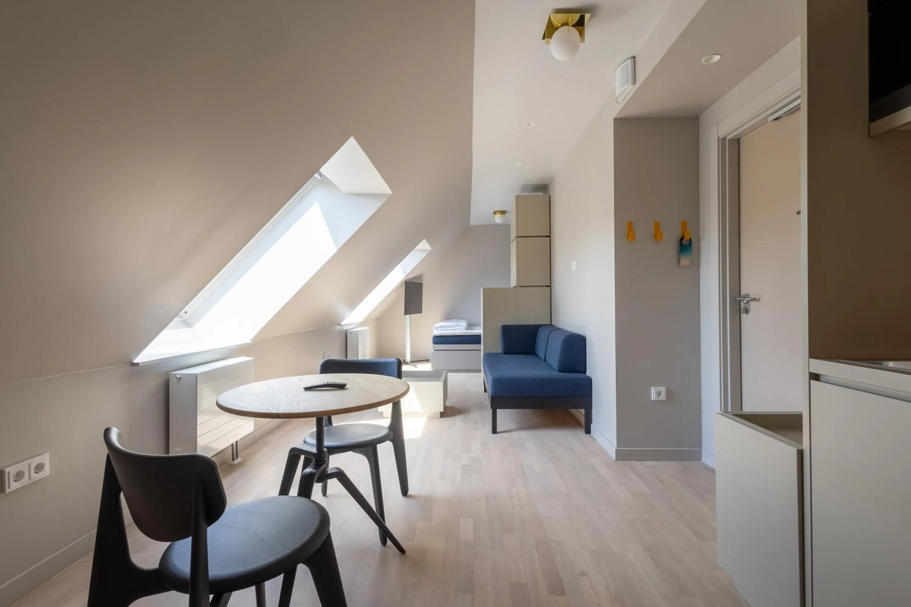 Living room in Unity Malmö - A Studio Hotel