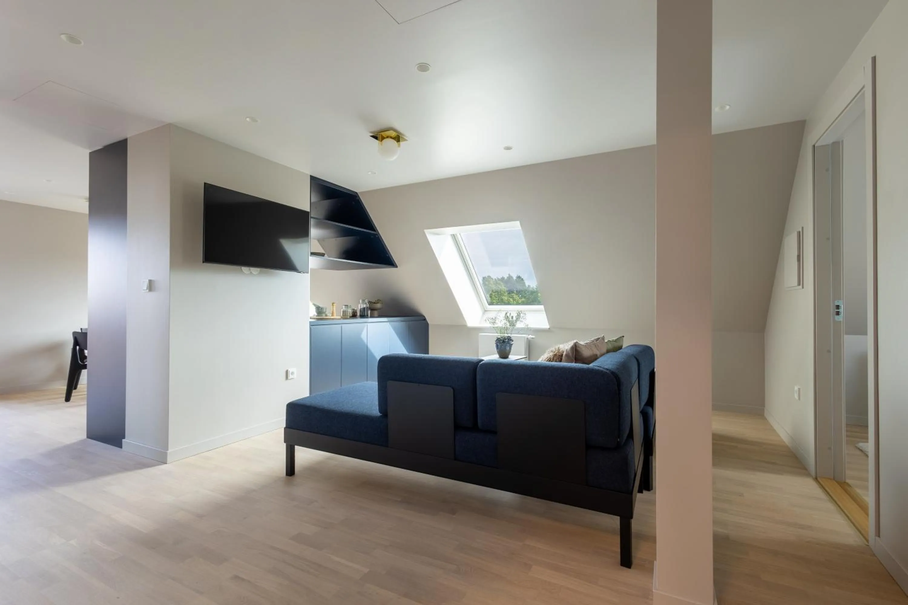 TV and multimedia, Bed in Unity Malmö - A Studio Hotel