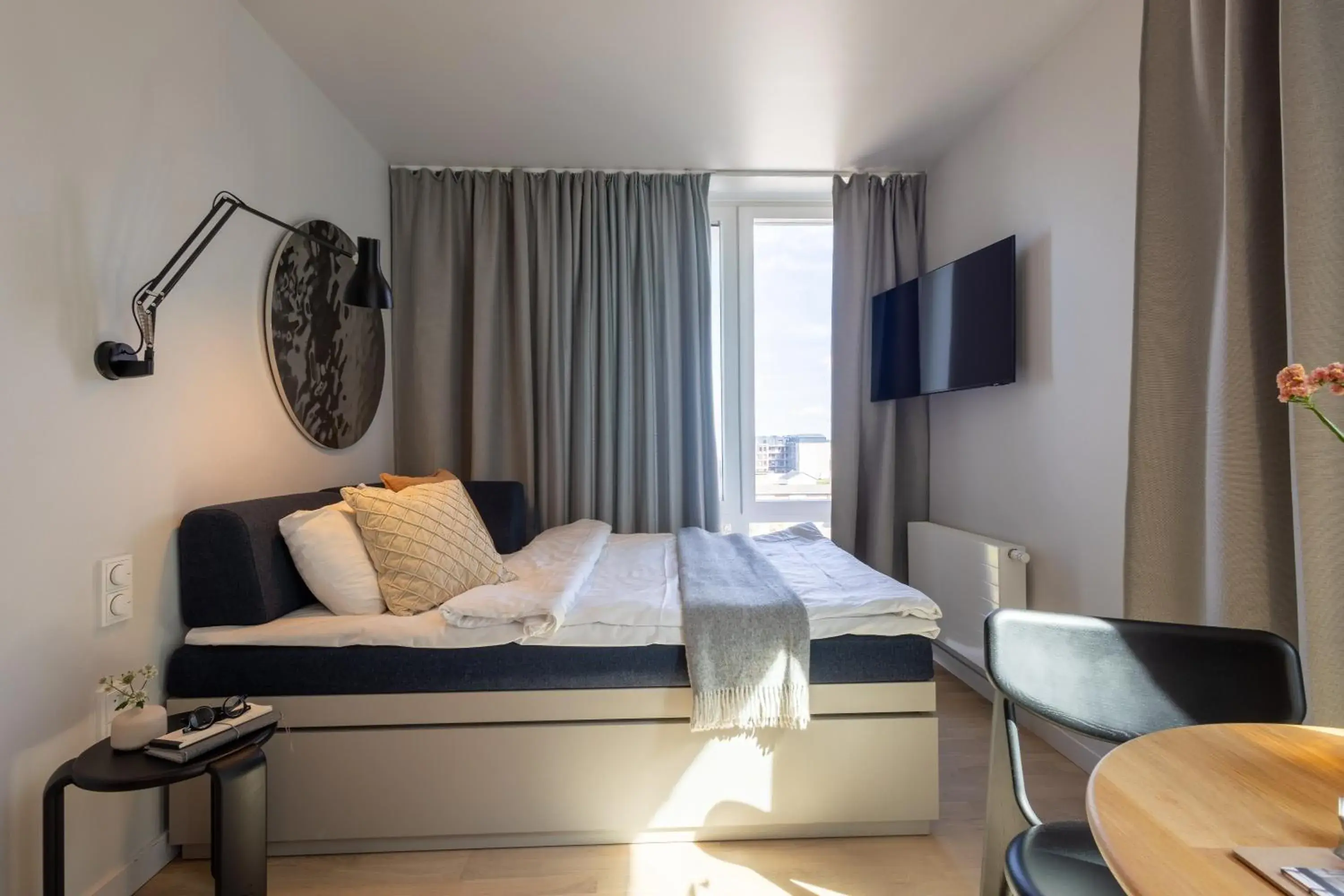 Bed in Unity Malmö - A Studio Hotel Bed in Unity Malmö - A Studio Hotel