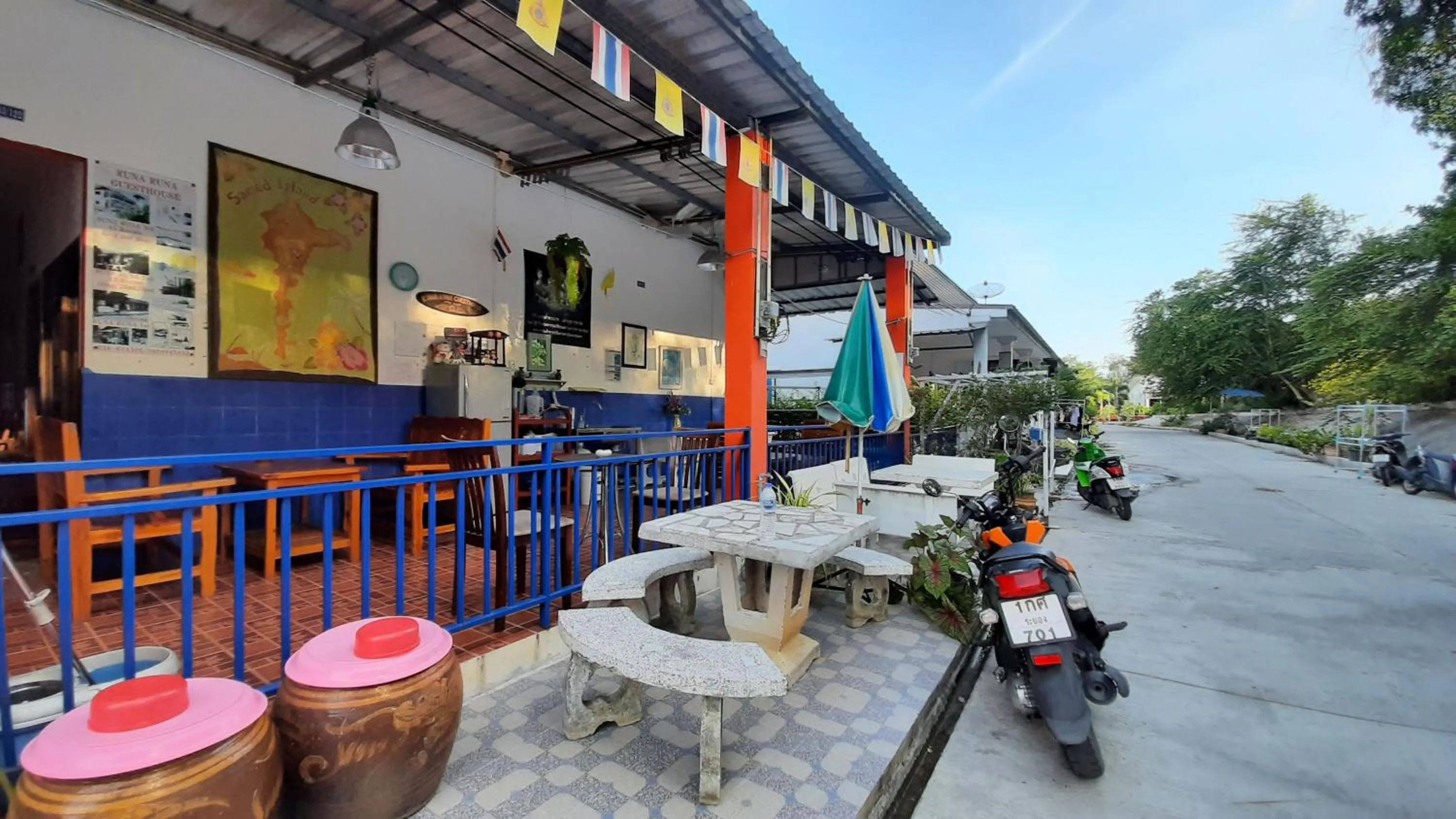 Balcony/Terrace in Runa Runa The Best Samed Island