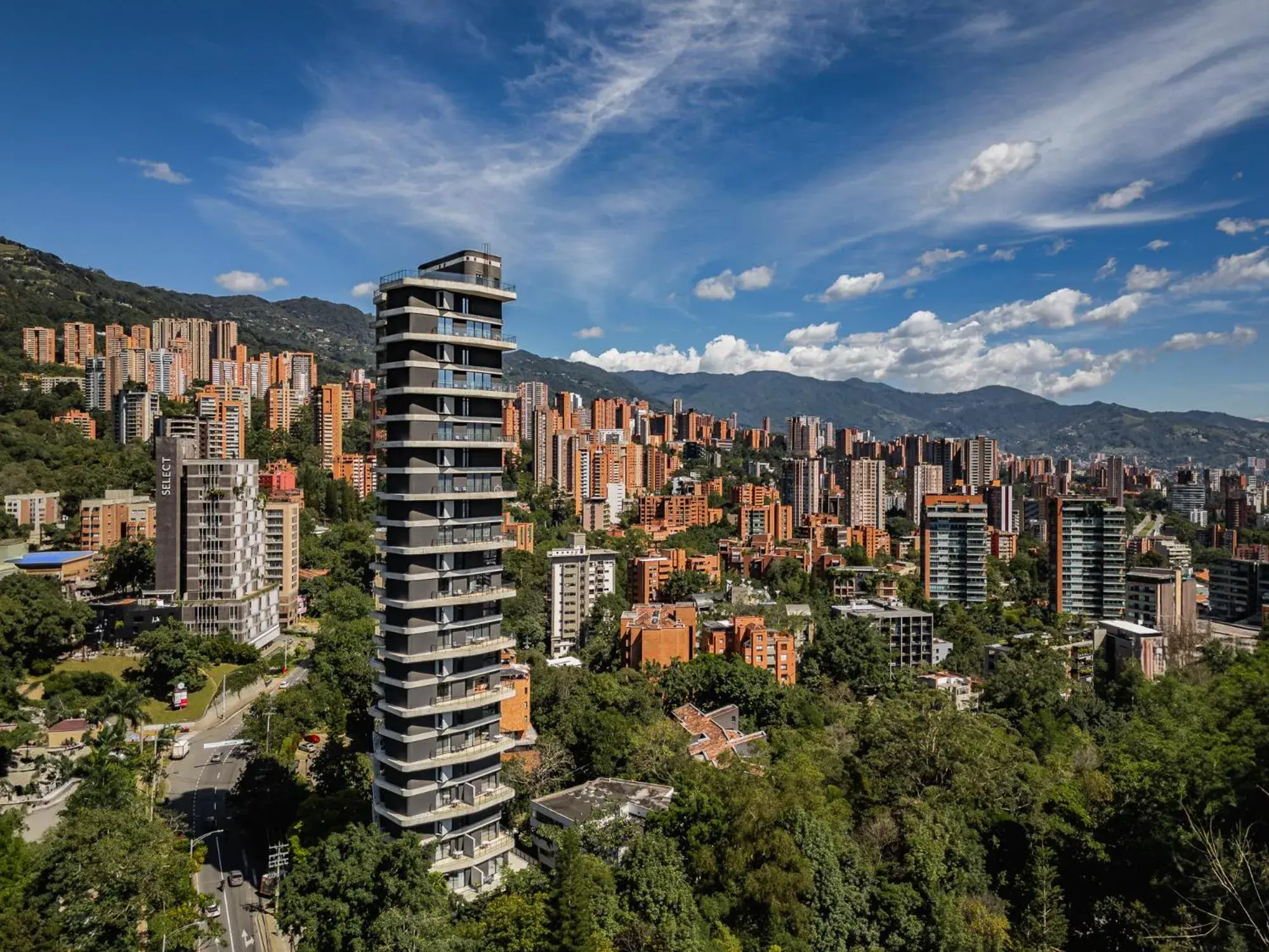 Property building in Seissta Medellín Property building in Seissta Medellín