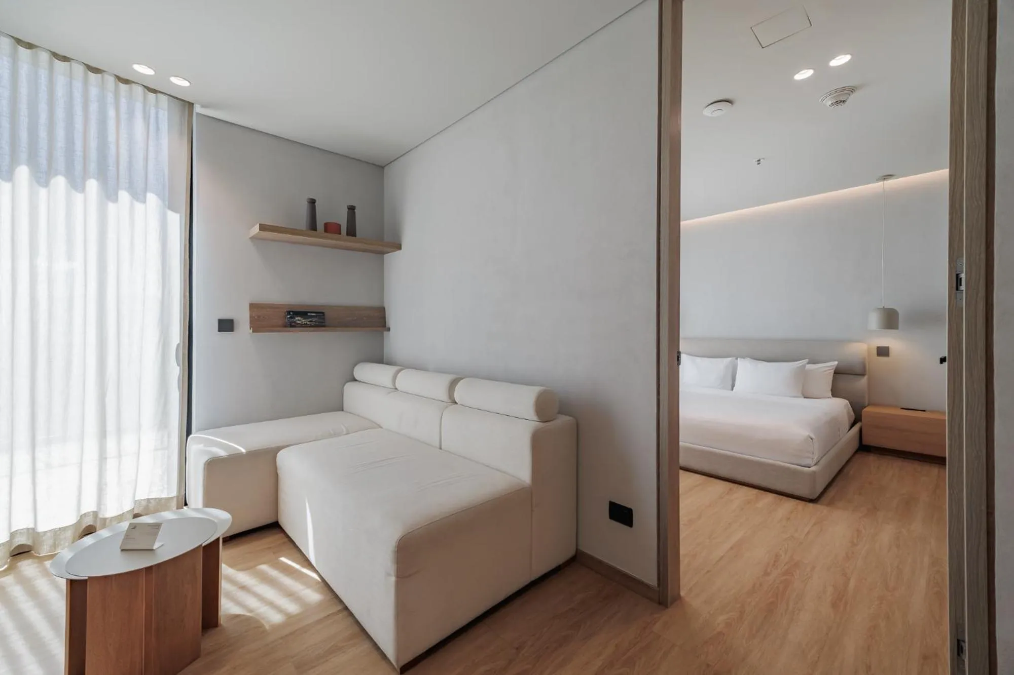 Living room, Bed in Seissta Medellín