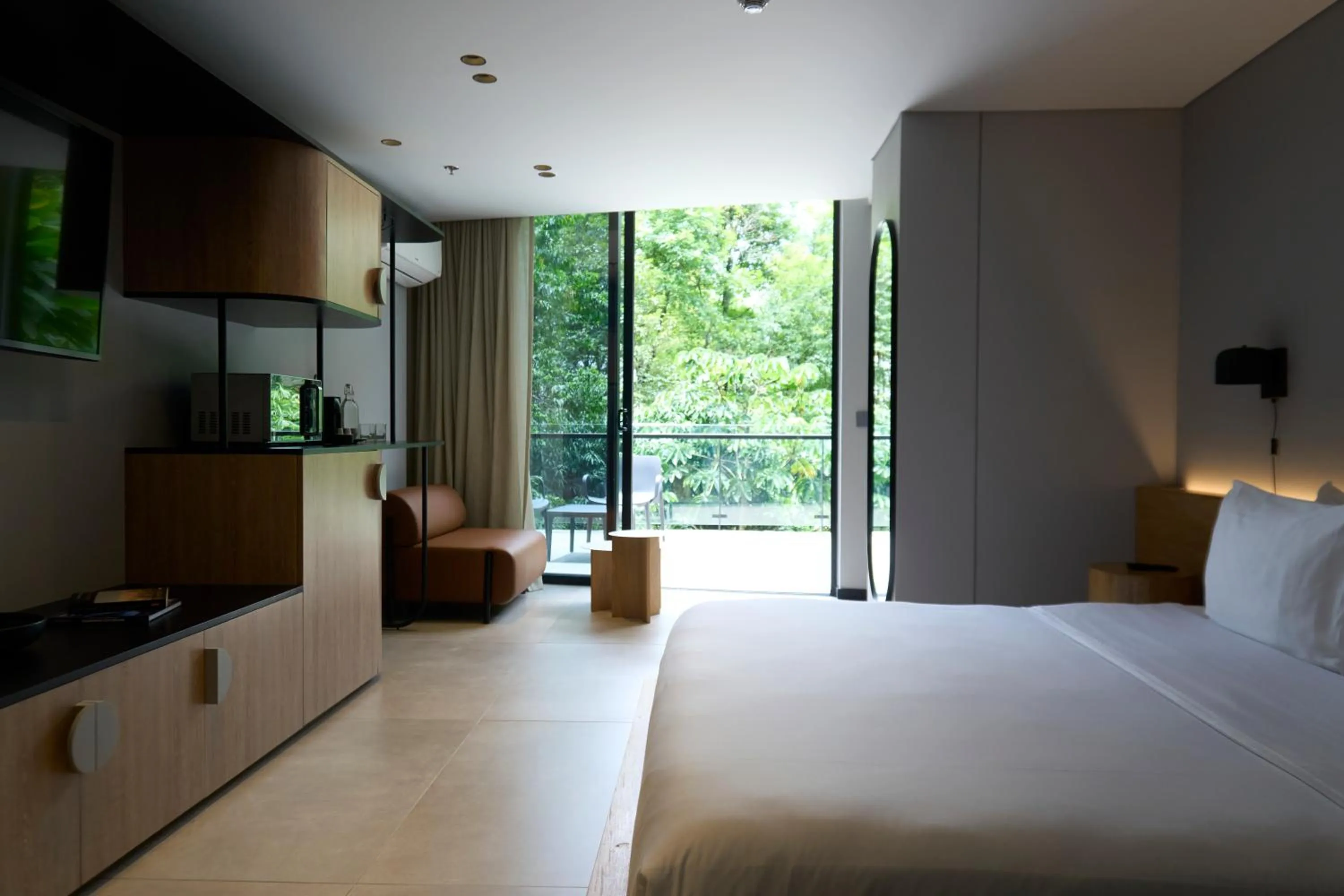 Bedroom, Bed in Seissta Medellín