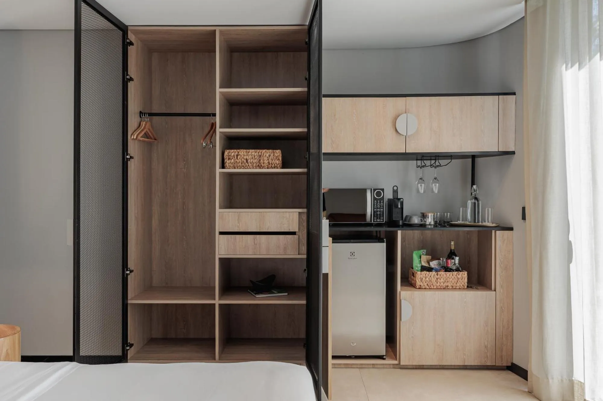 Coffee/tea facilities, Bed in Seissta Medellín