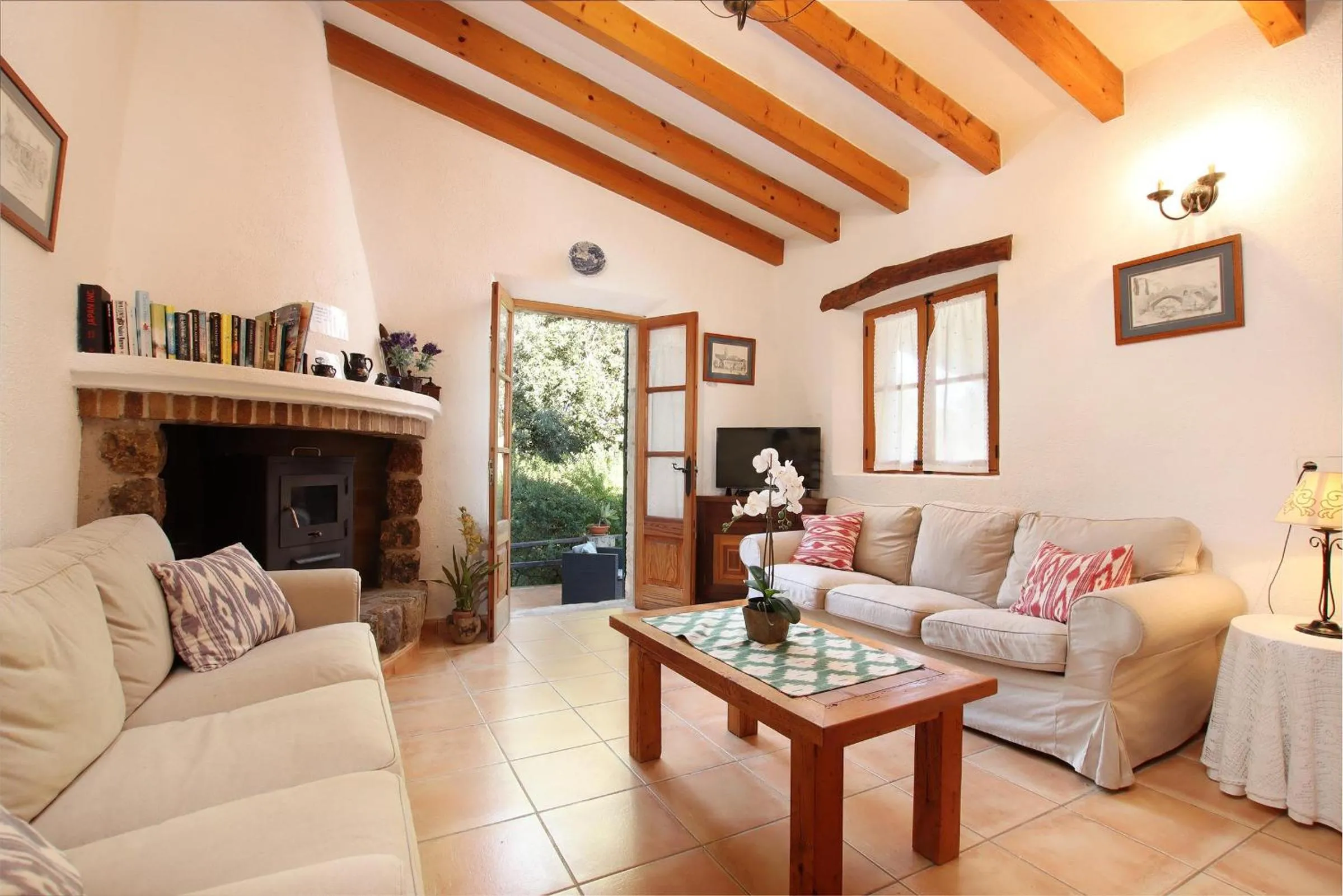 Living room in Villa Can Moranta - Pedro Monjo