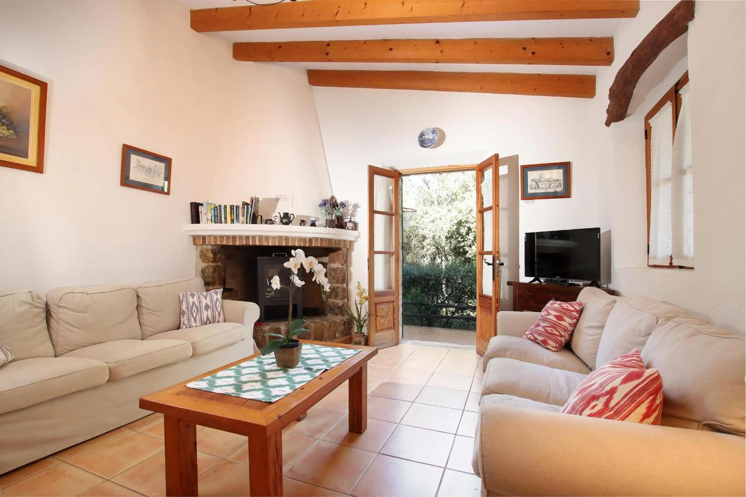 Living room in Villa Can Moranta - Pedro Monjo