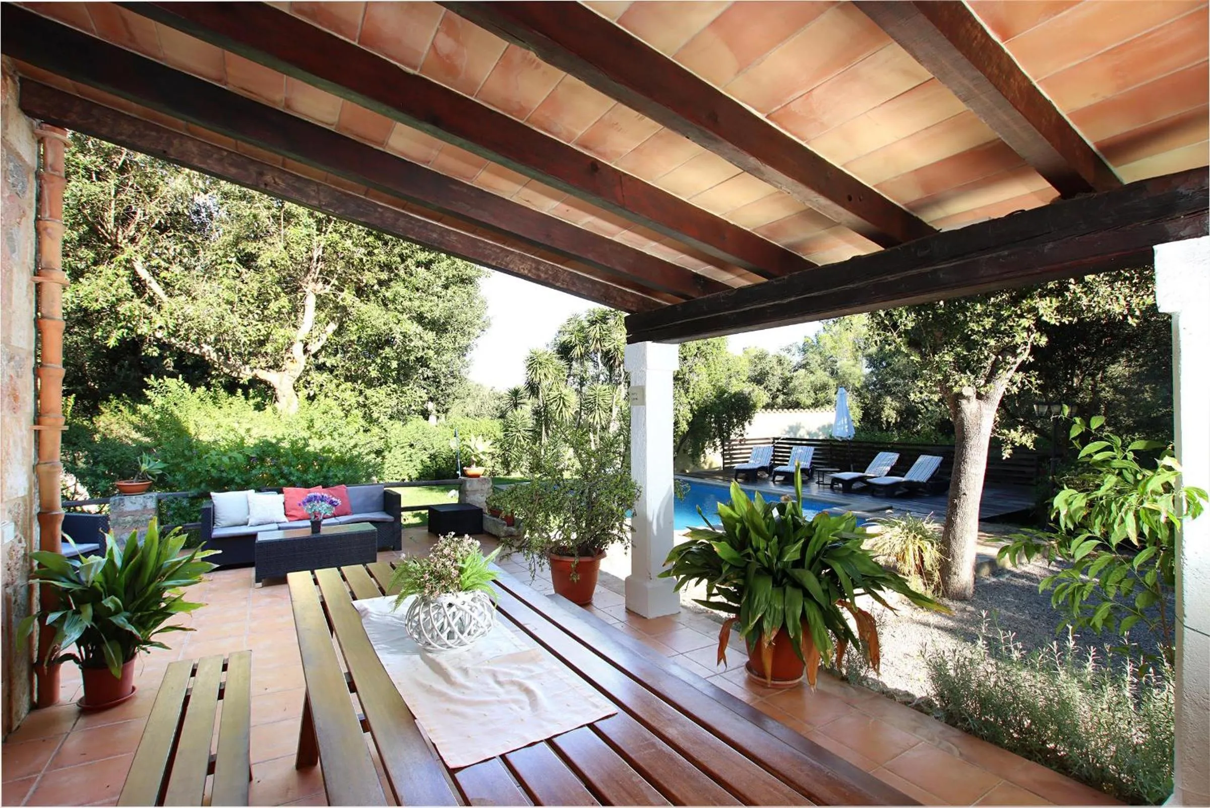 Balcony/Terrace in Villa Can Moranta - Pedro Monjo