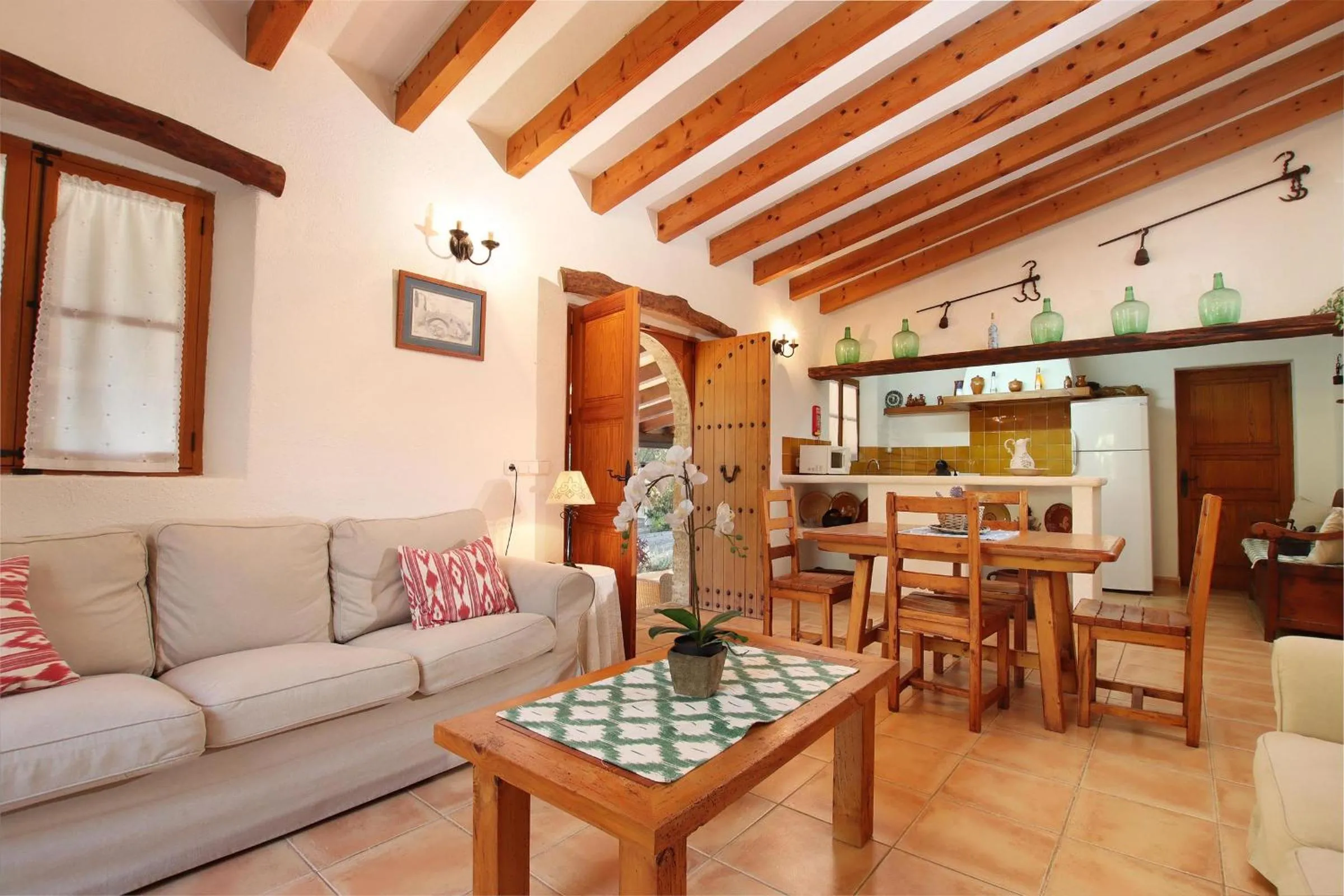 Seating area in Villa Can Moranta - Pedro Monjo