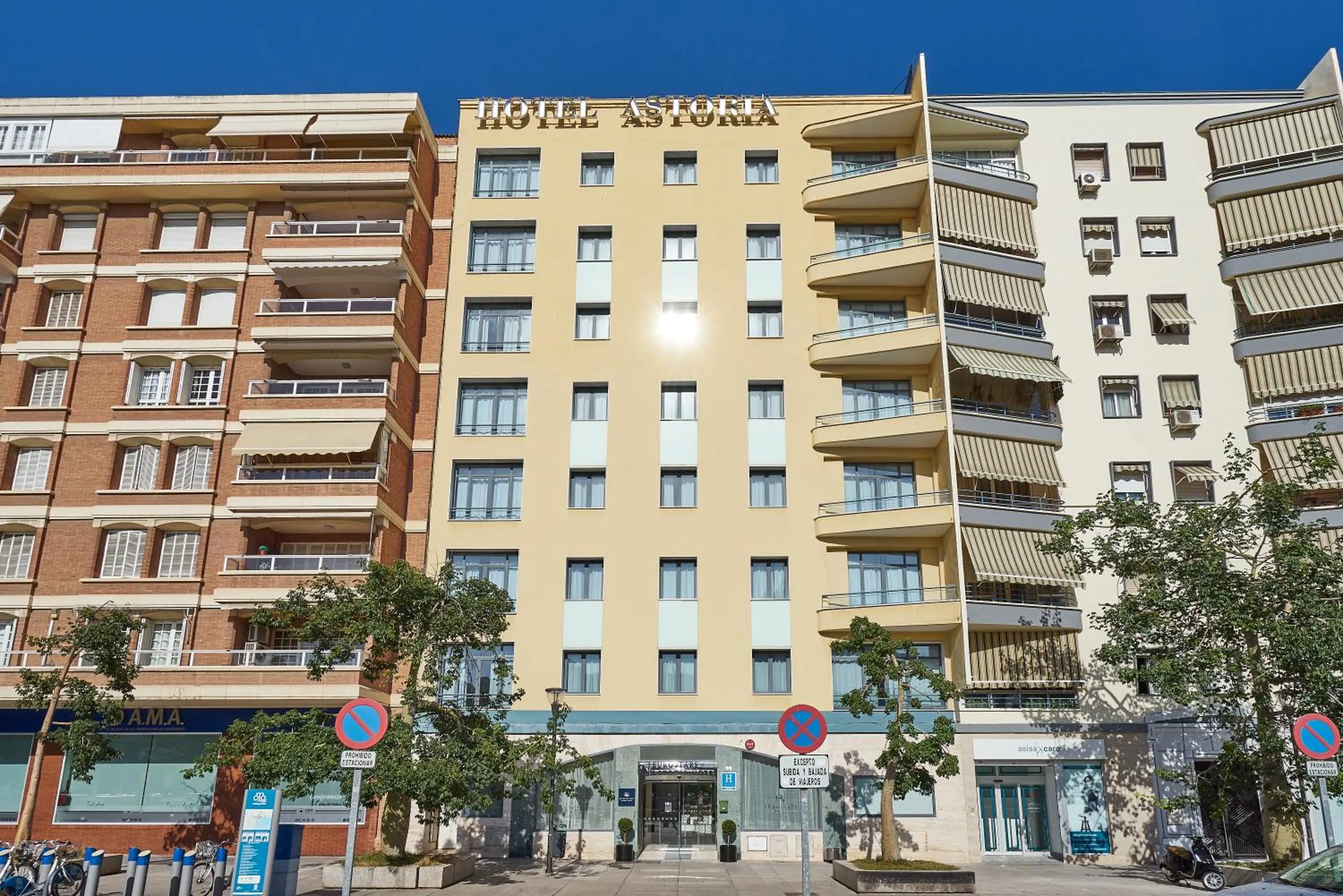 Property building in Eurostars Astoria