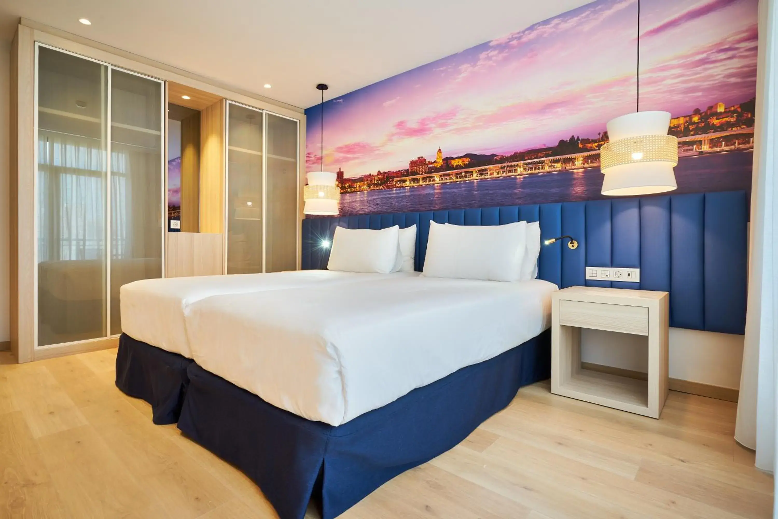 Bed in Eurostars Astoria Bed in Eurostars Astoria