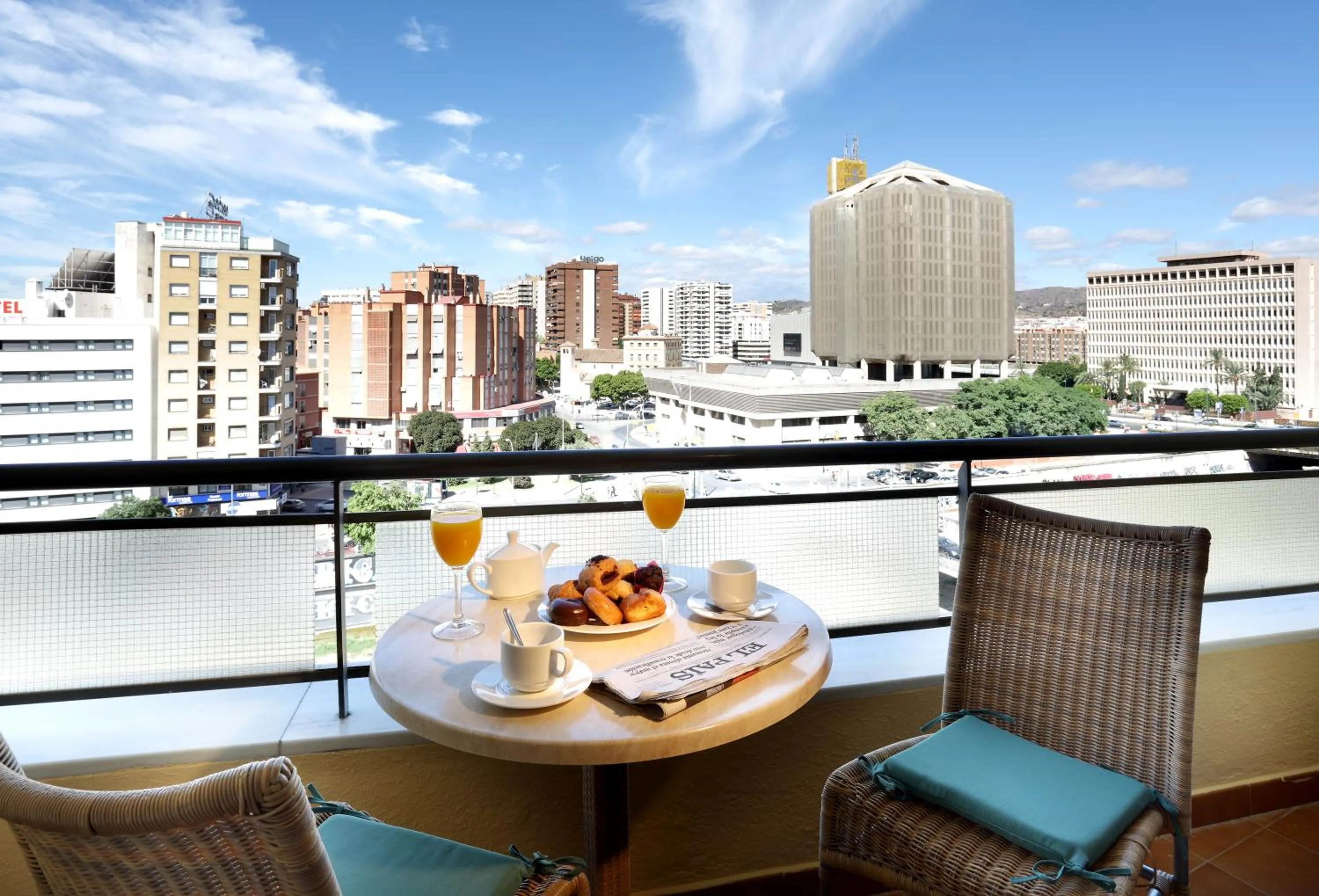 Balcony/Terrace in Eurostars Astoria