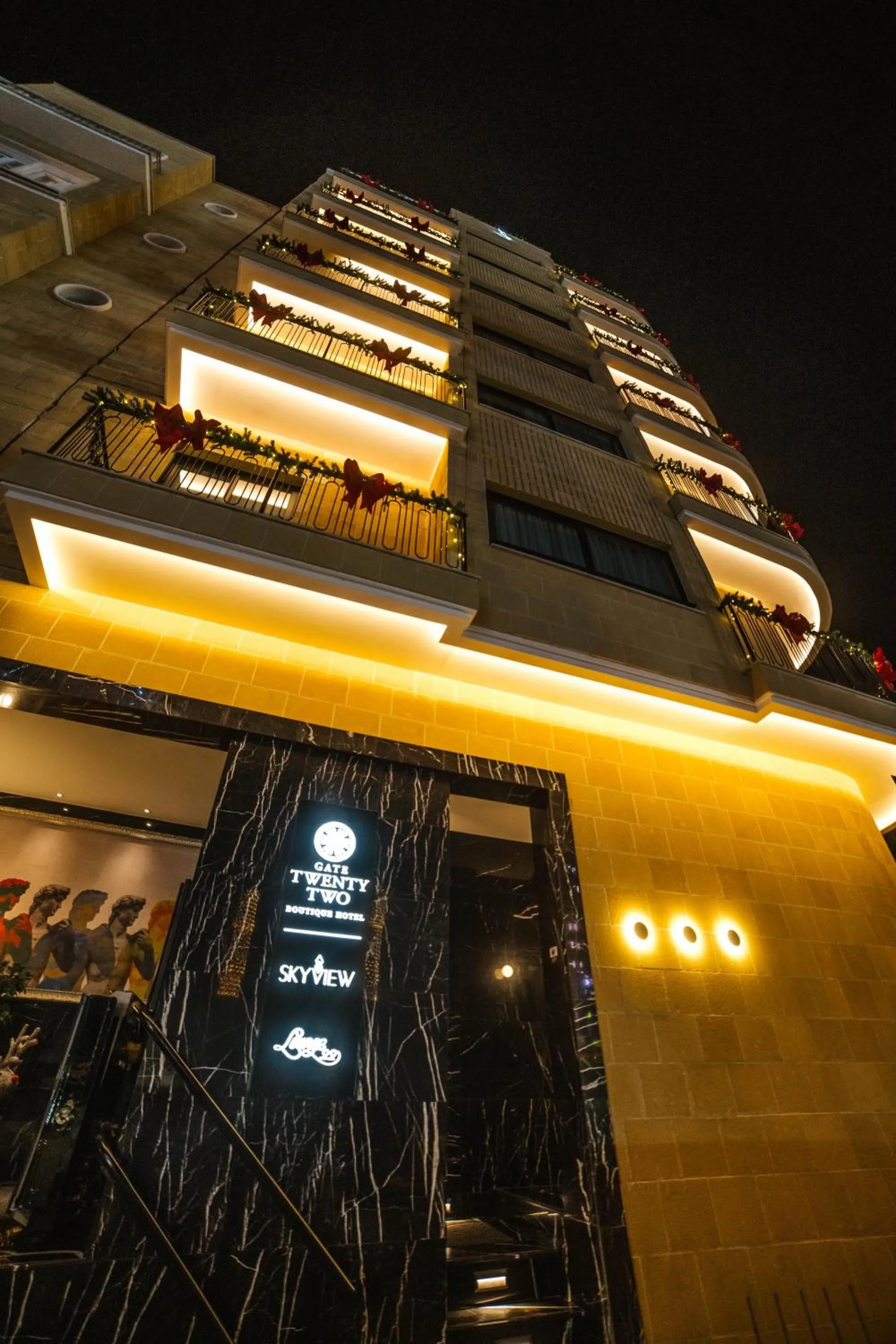 Property building in Gate Twenty Two Boutique Hotel