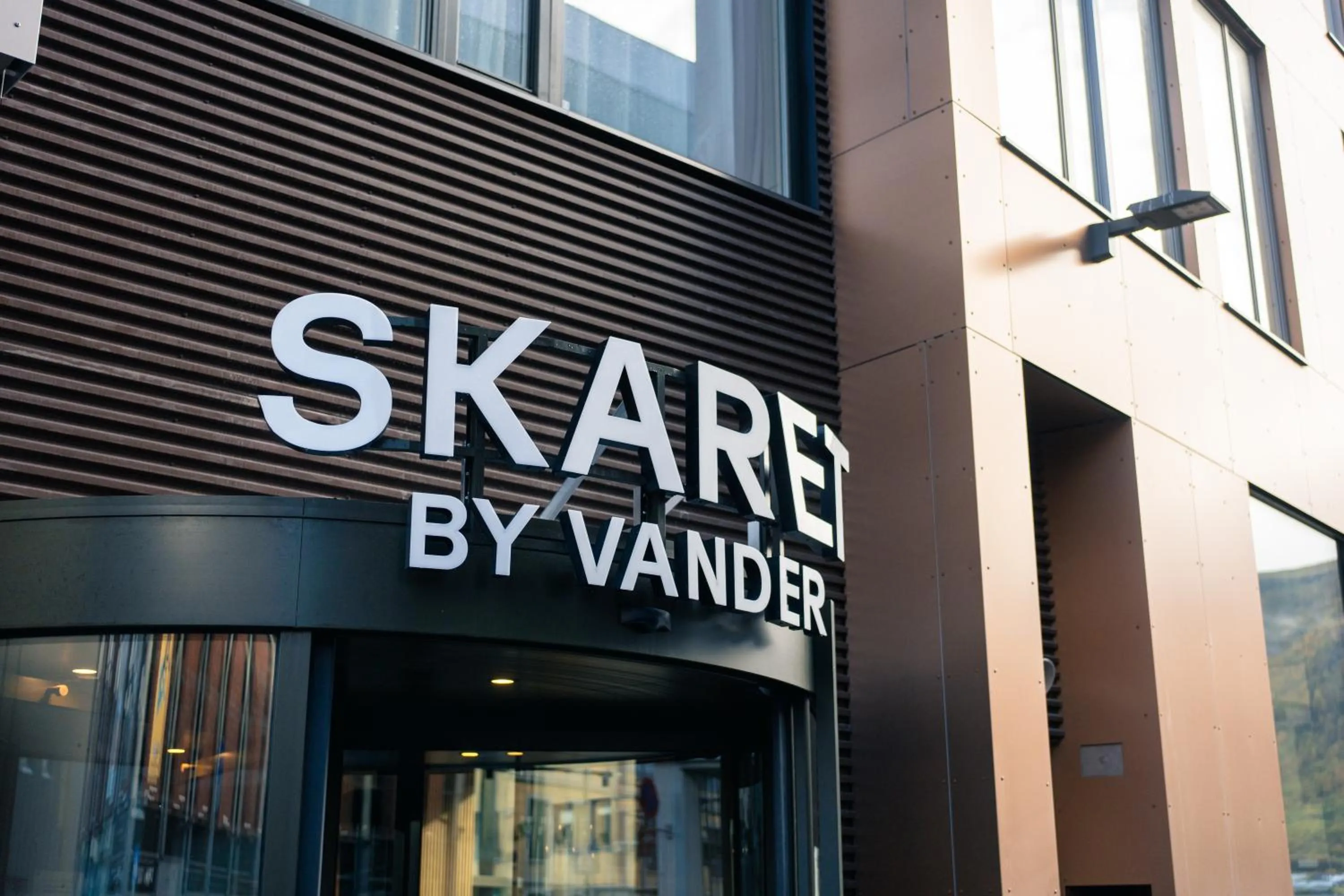 Facade/entrance in Skaret by VANDER