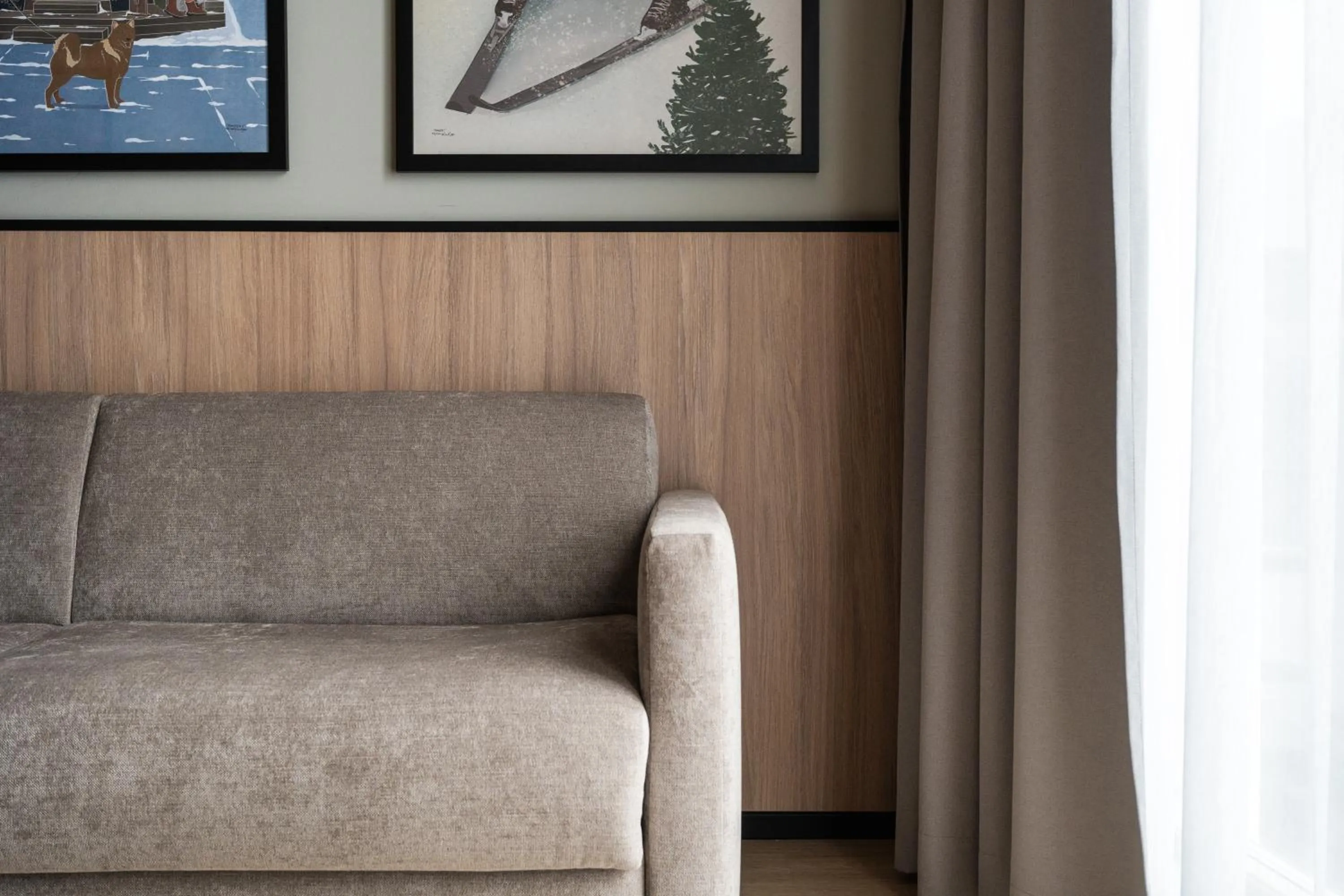 Seating area in Skaret by VANDER