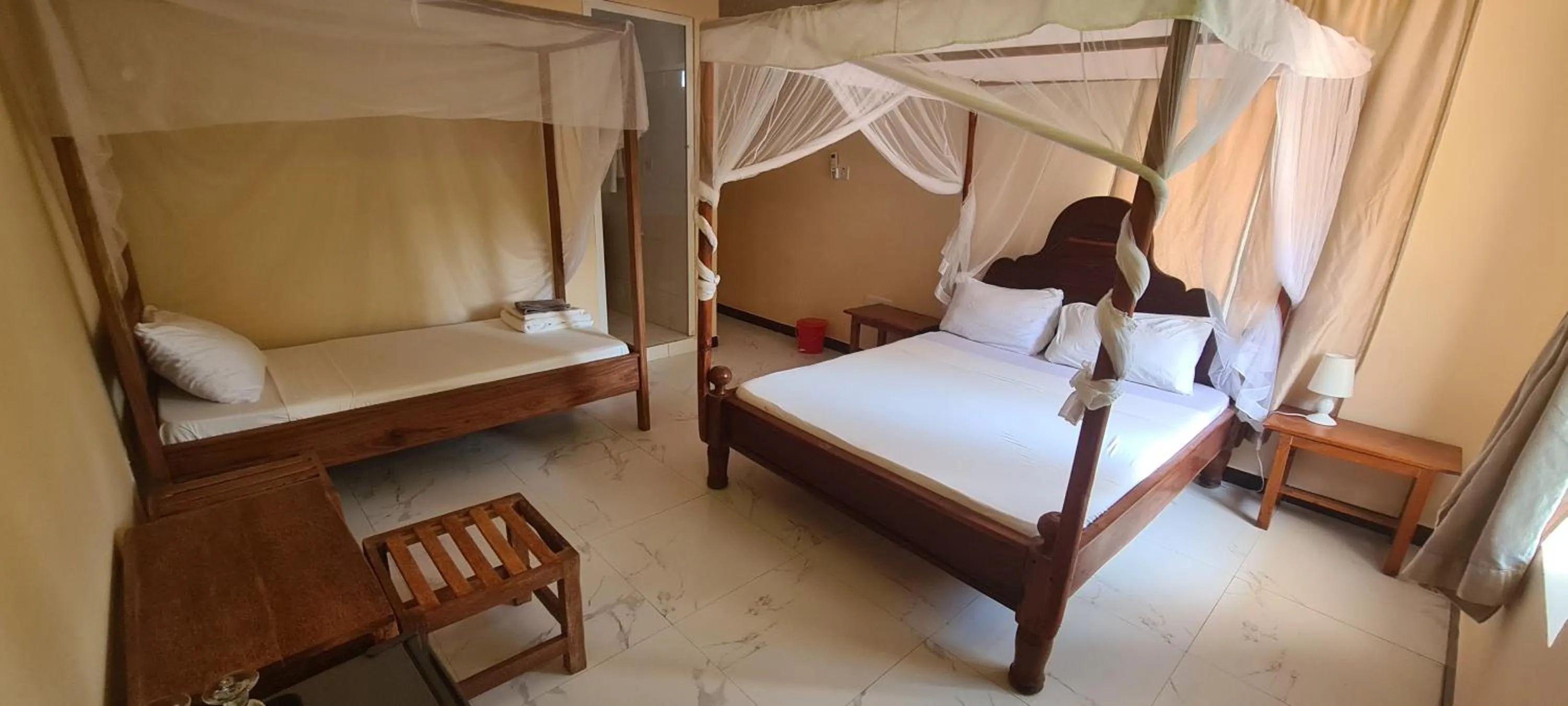 Bedroom in Mambo Boutique Nungwi