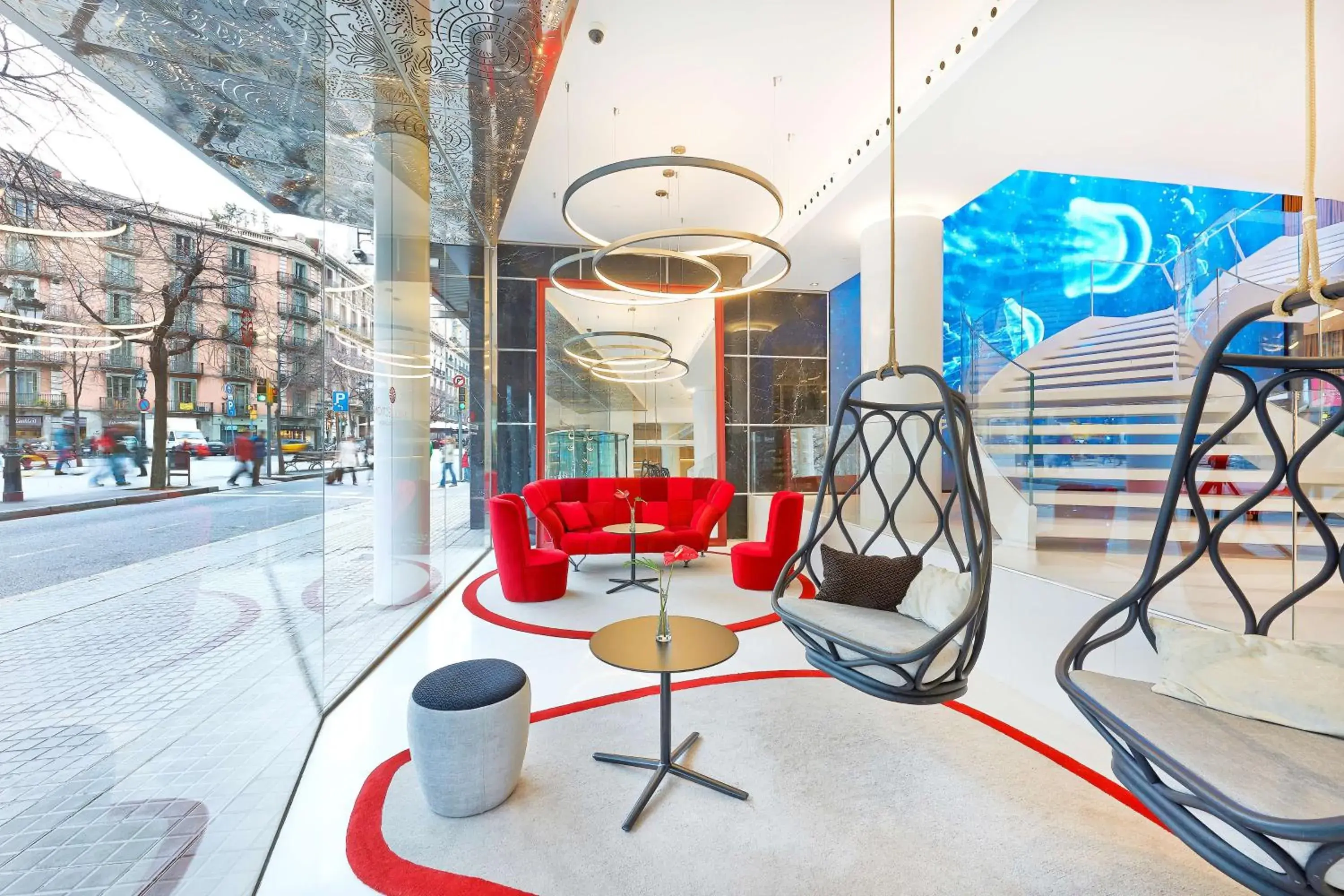 Lobby or reception in NH Collection Barcelona Gran Hotel Calderon Lobby or reception in NH Collection Barcelona Gran Hotel Calderon