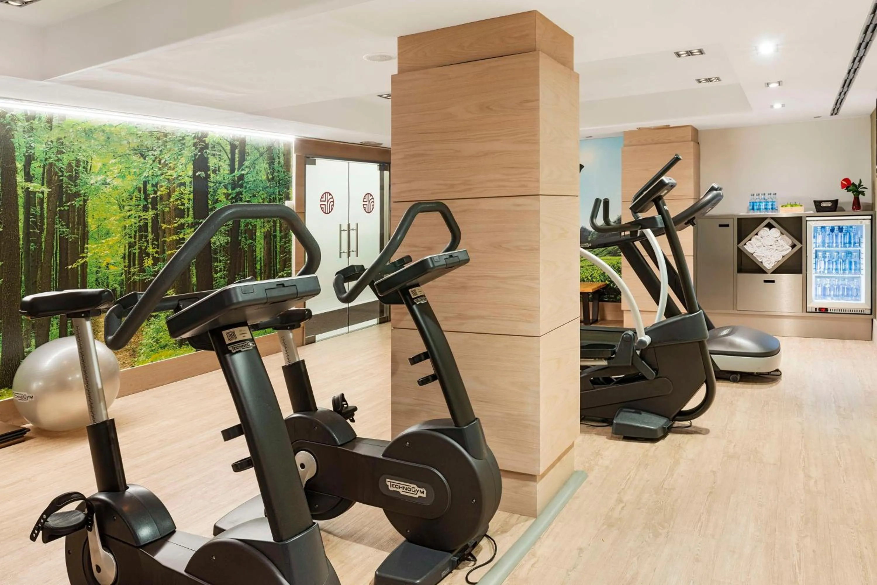 Fitness centre/facilities in NH Collection Barcelona Gran Hotel Calderon
