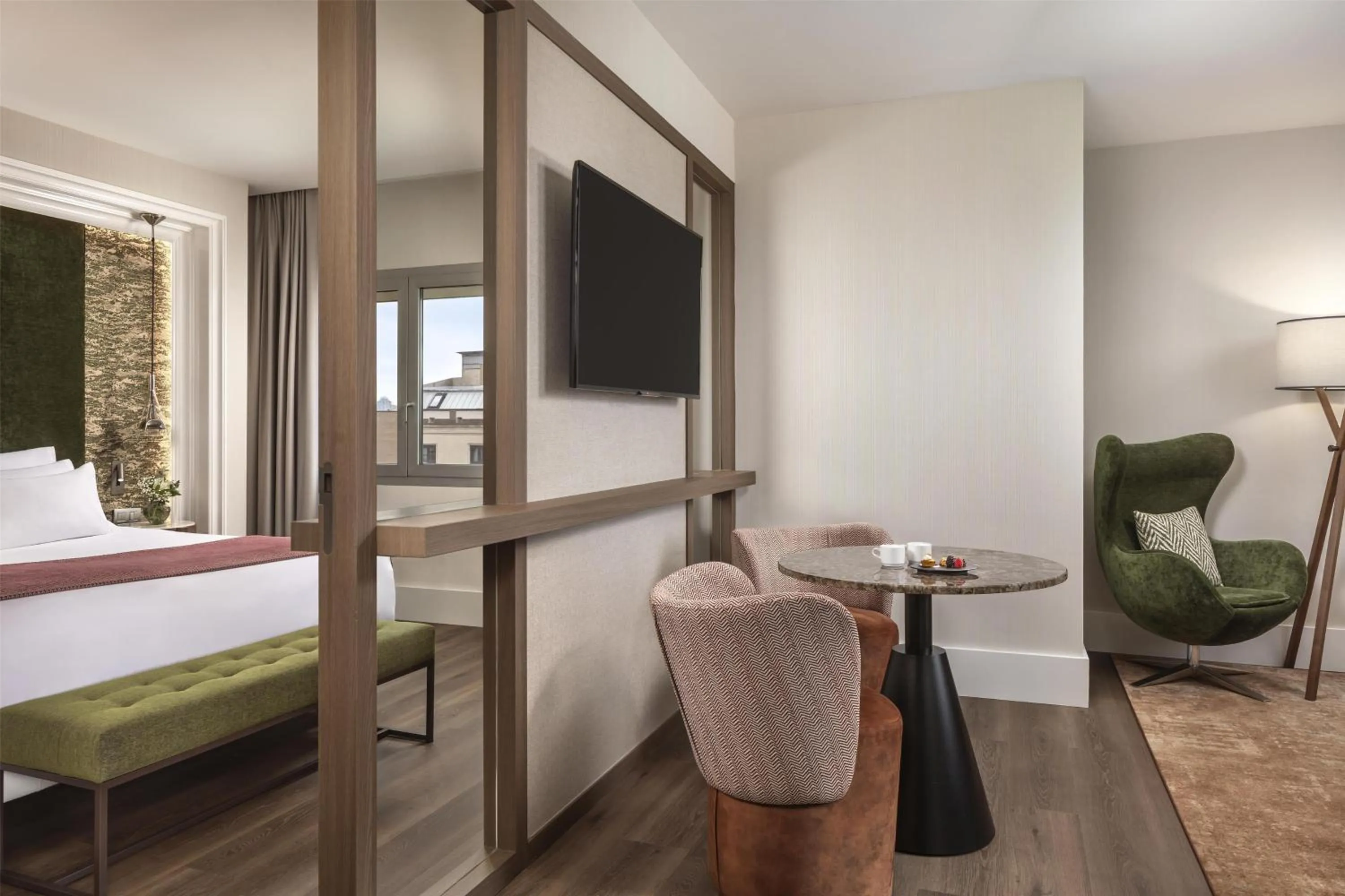 Bedroom, Bed in NH Collection Barcelona Gran Hotel Calderon