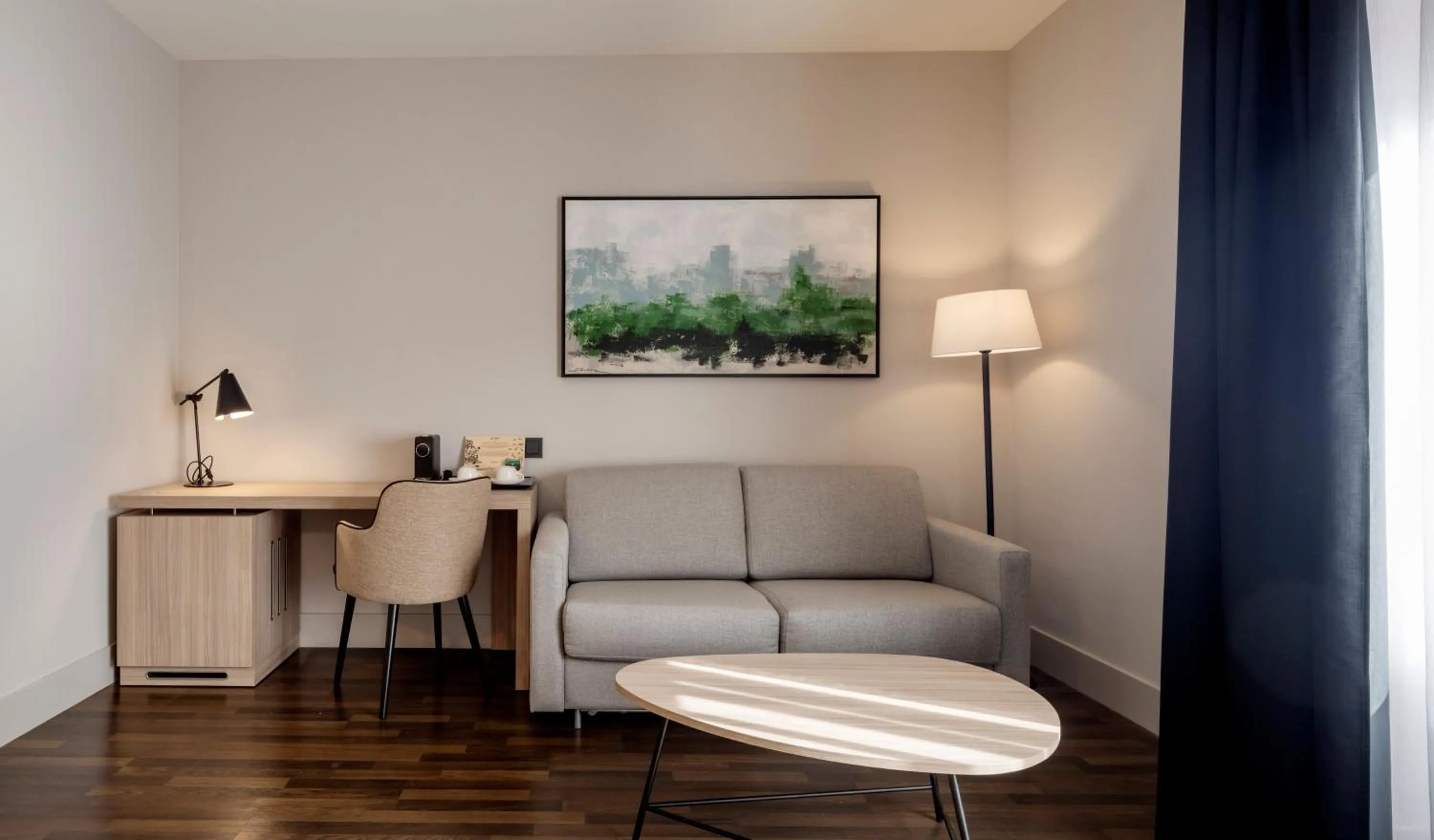 Bedroom in Ilunion Suites Madrid