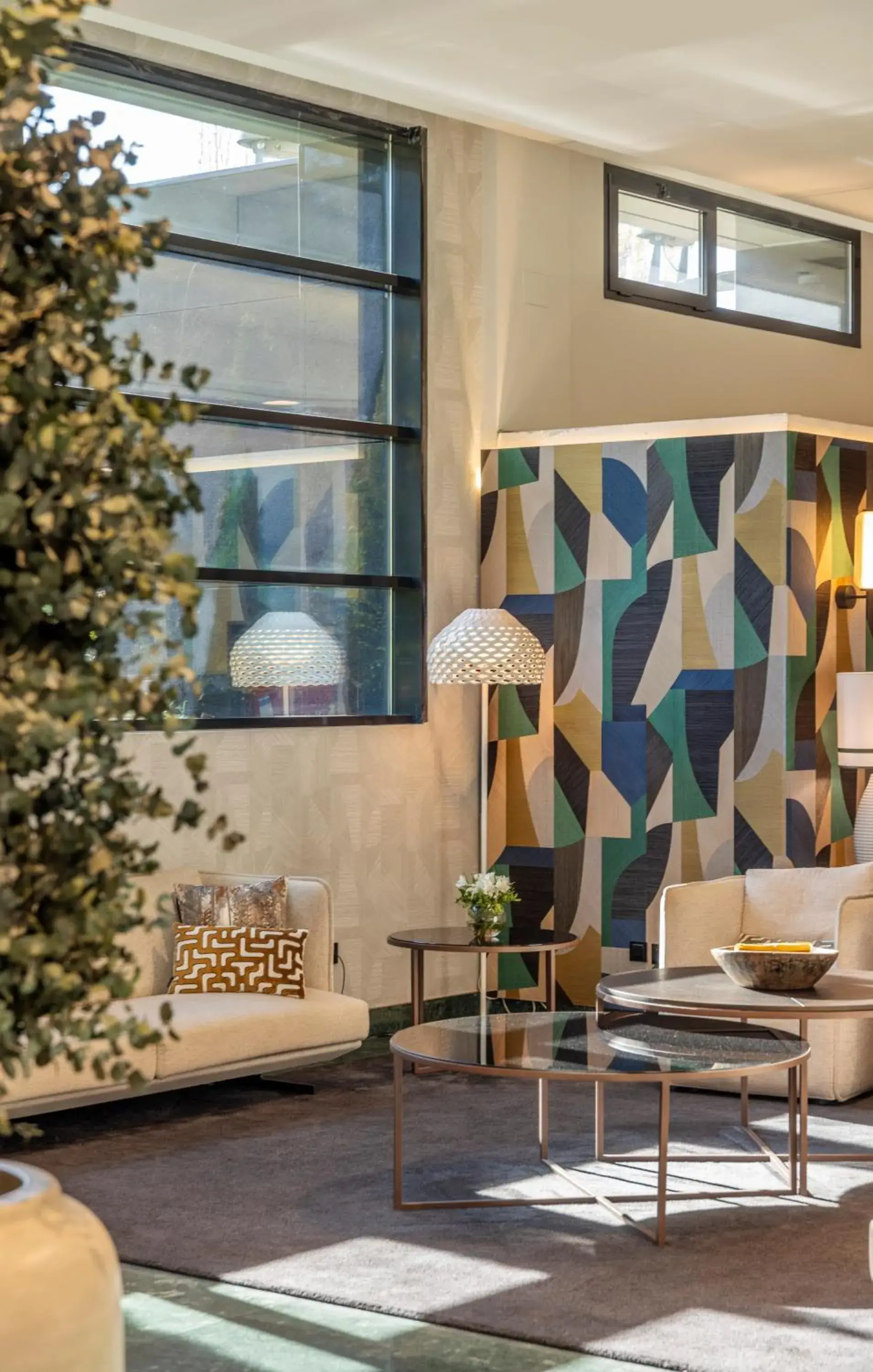 Living room in Ilunion Pio XII Living room in Ilunion Pio XII