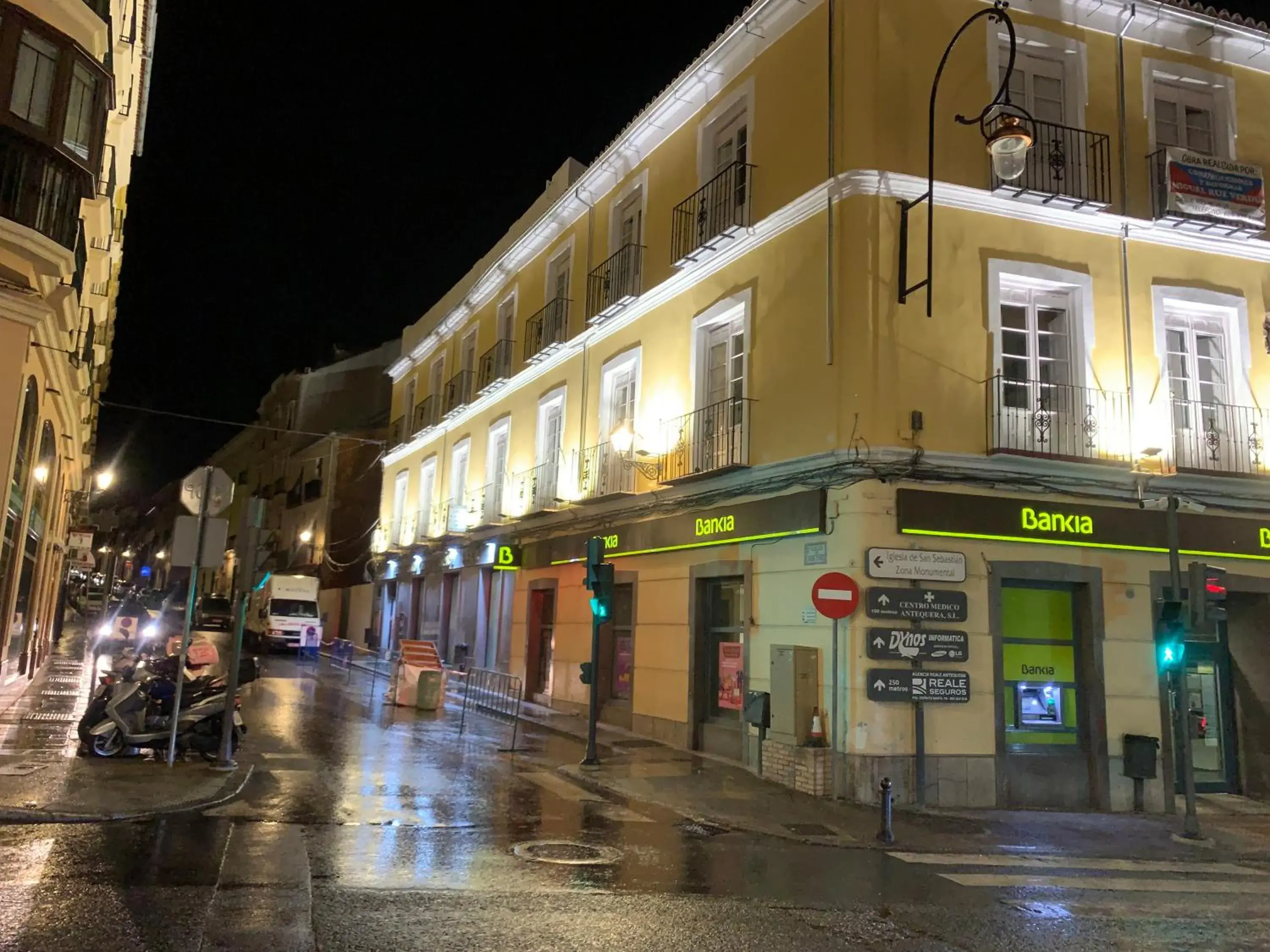 Property building in Hostal Colon Antequera Property building in Hostal Colon Antequera