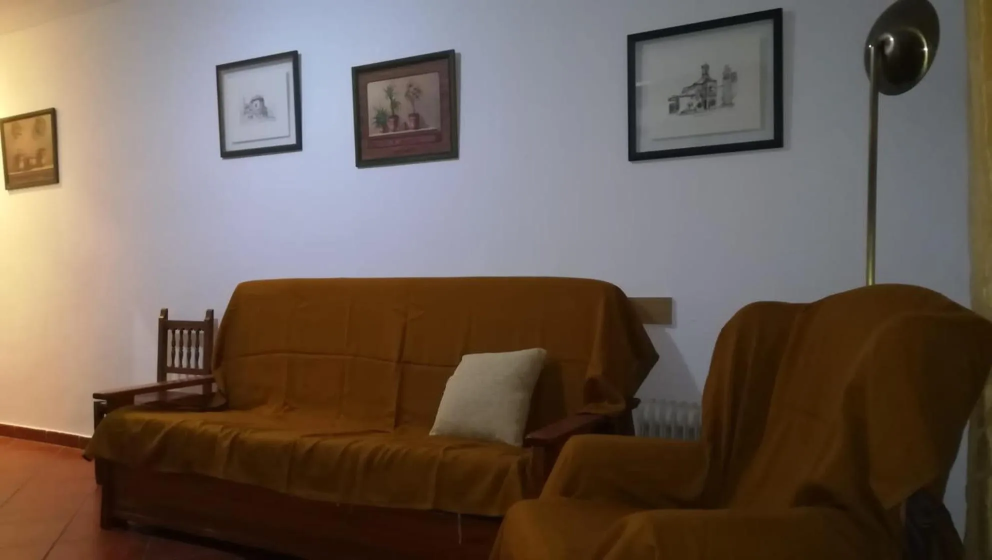 Living room in Hostal Colon Antequera