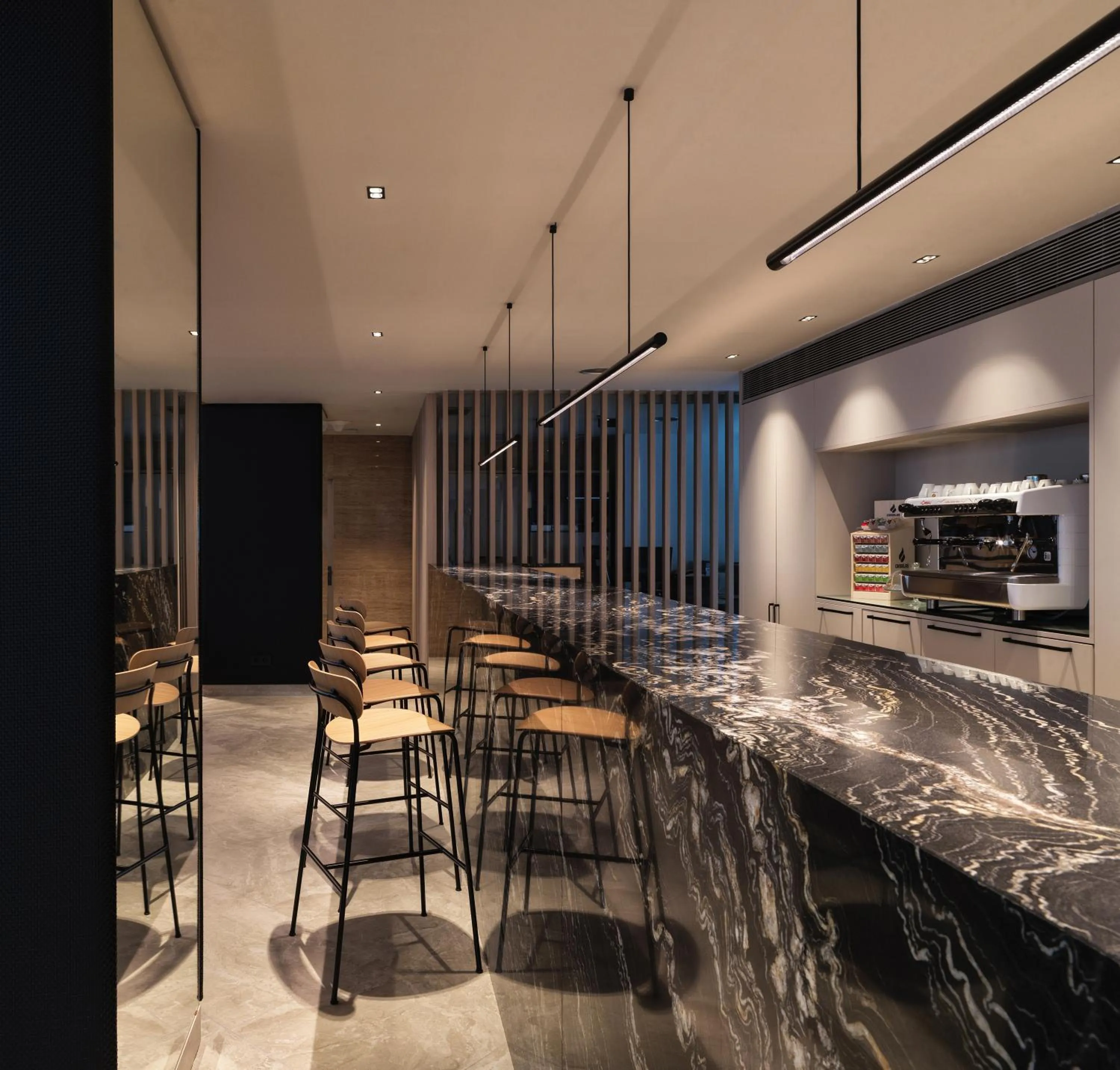 Lounge or bar in Zenit Coruña