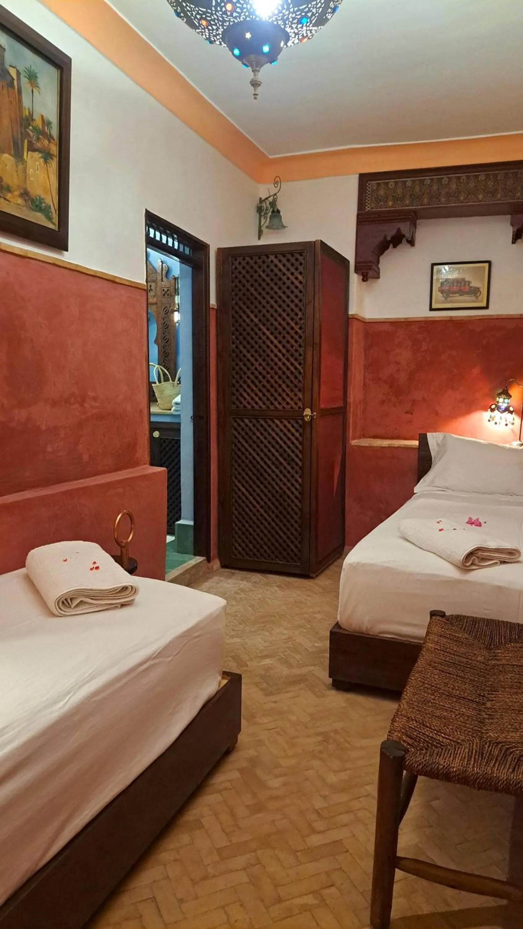 Bed in RIAD DAR En-Nawat