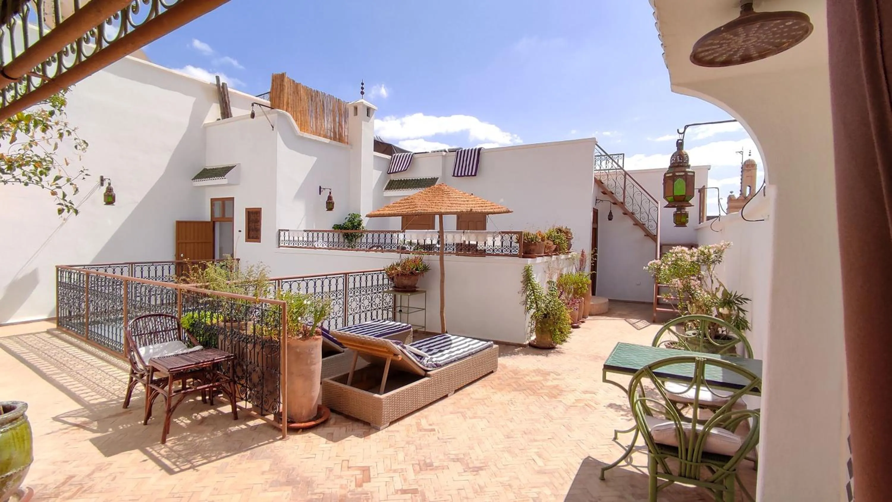 Patio in RIAD DAR En-Nawat
