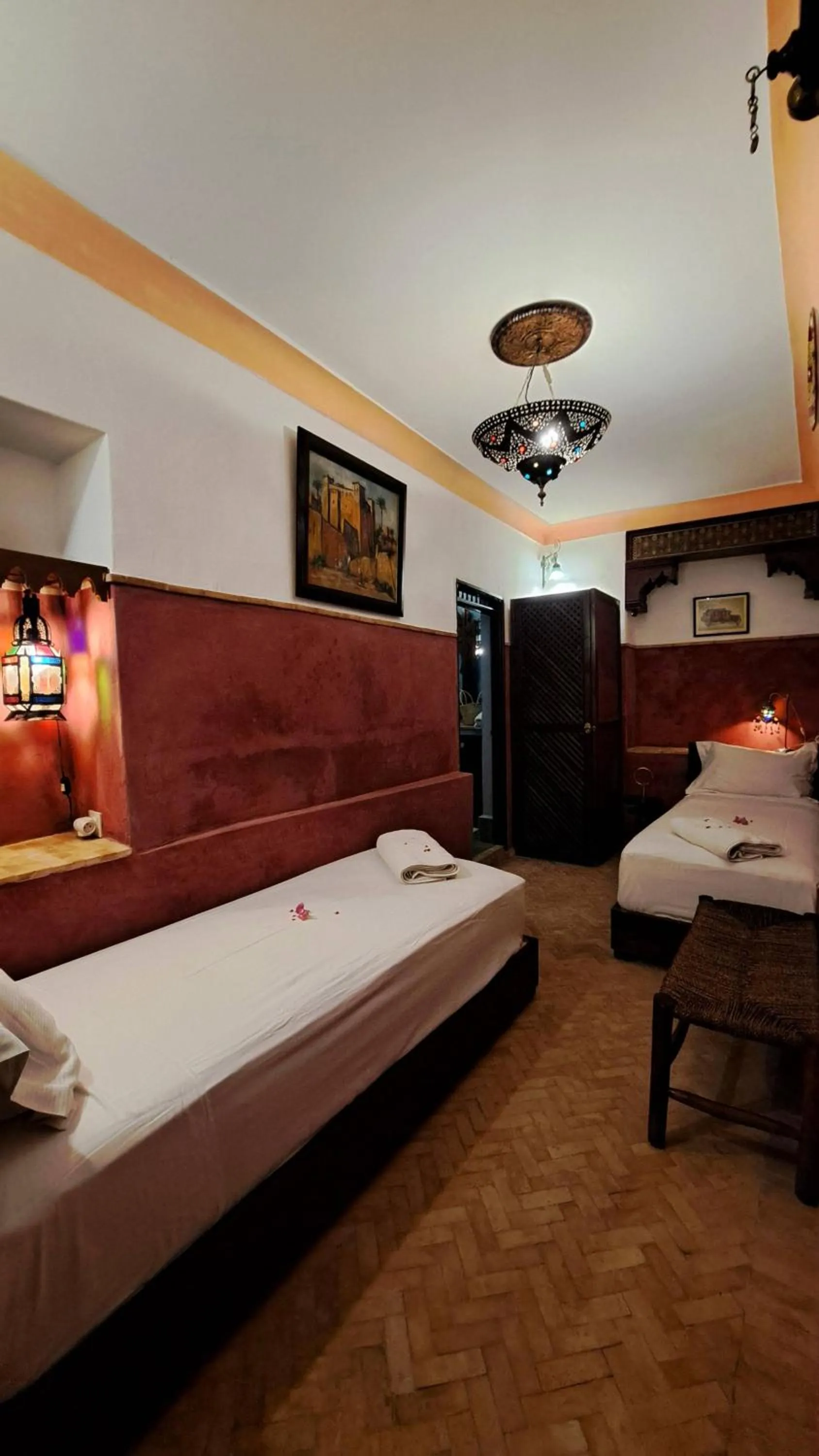 Bed in RIAD DAR En-Nawat