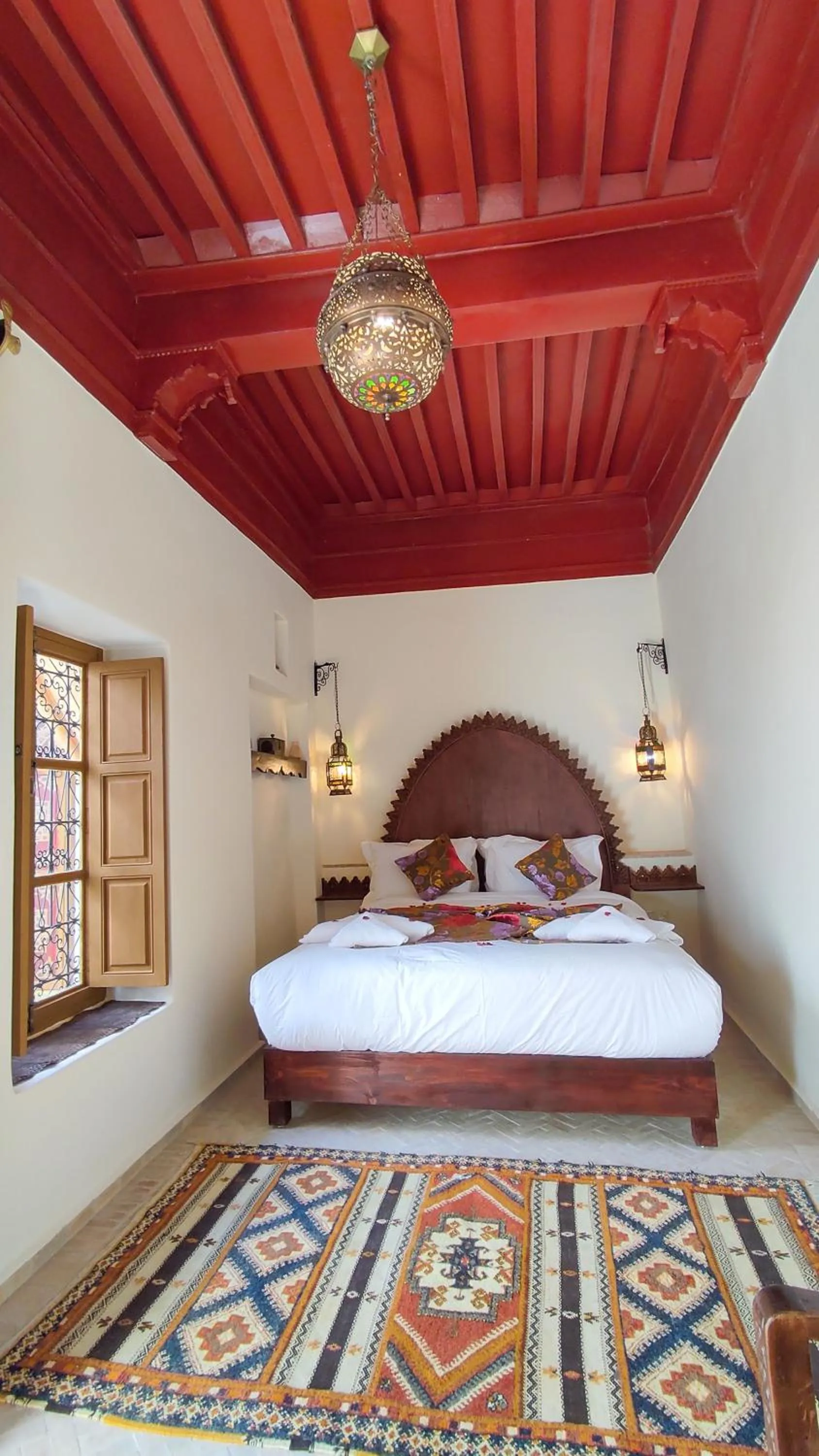 Bed in RIAD DAR En-Nawat