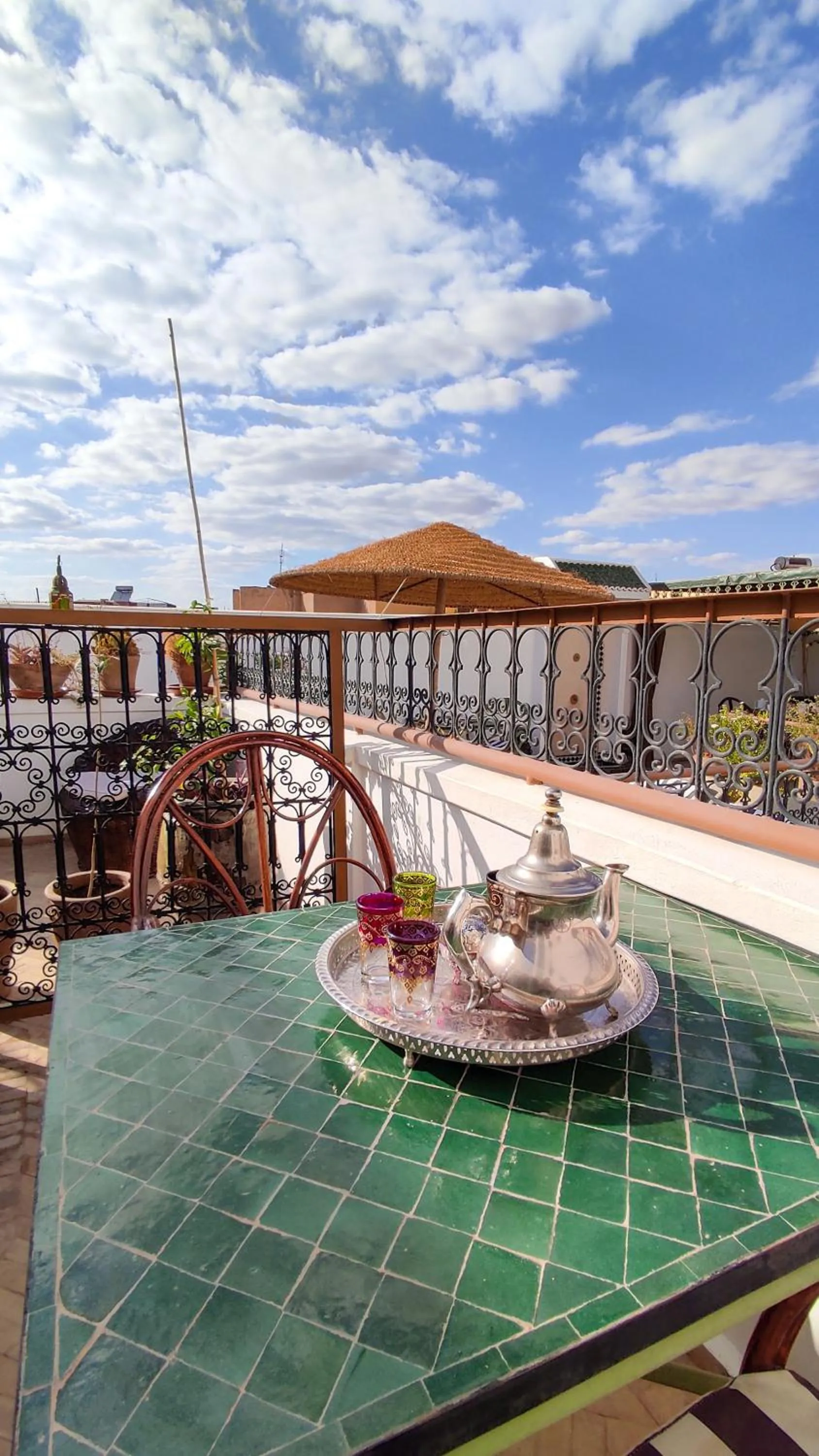 Patio in RIAD DAR En-Nawat