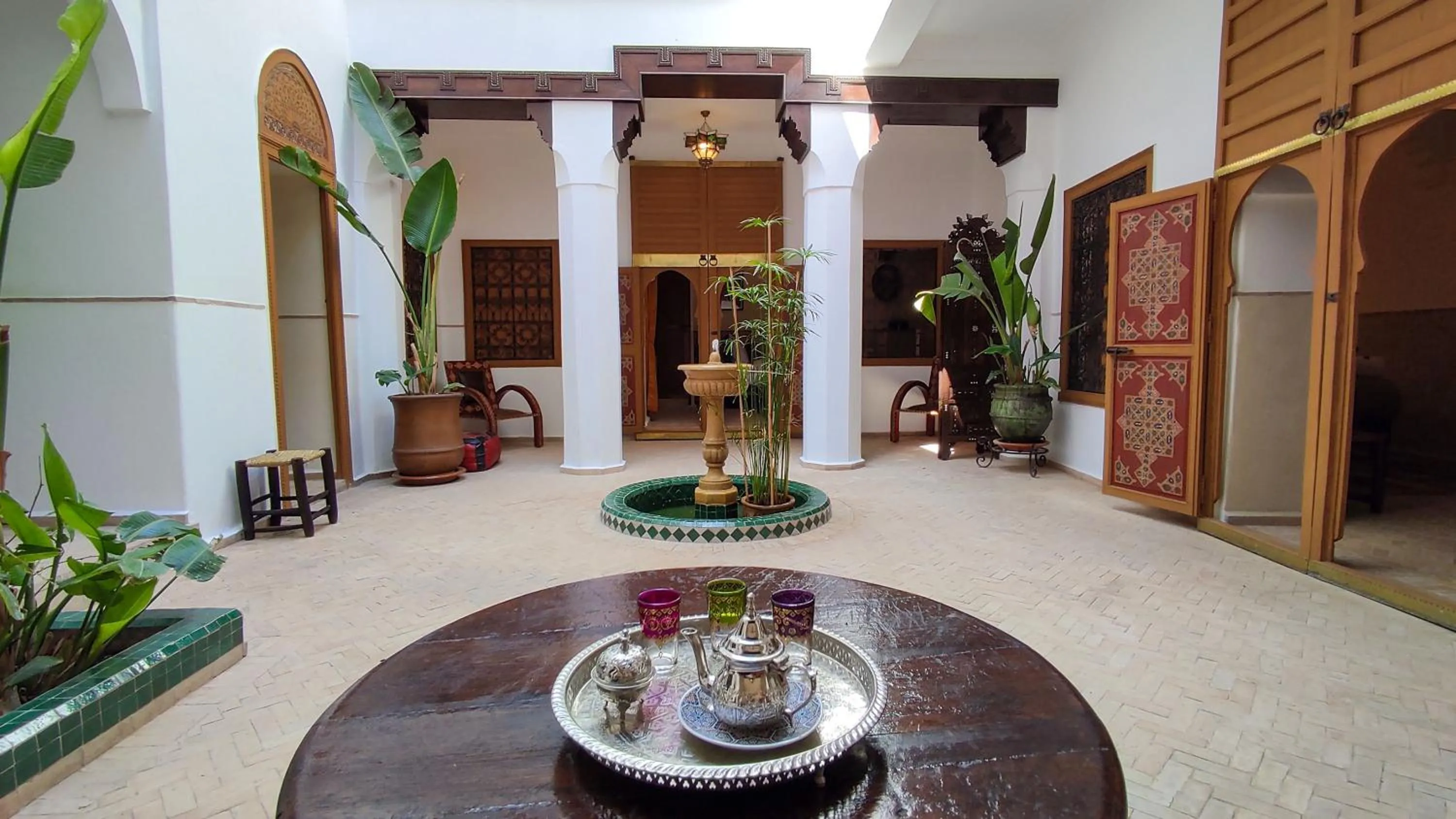 Patio in RIAD DAR En-Nawat