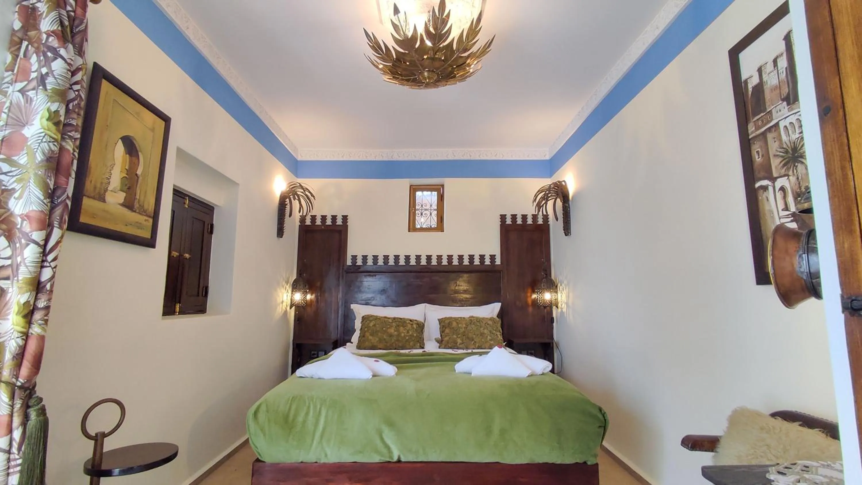 Bed in RIAD DAR En-Nawat