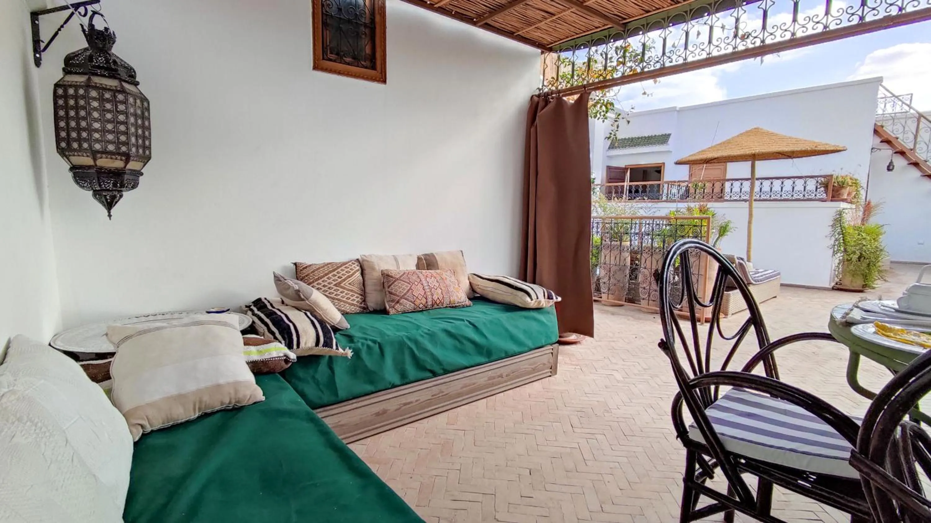 Patio in RIAD DAR En-Nawat