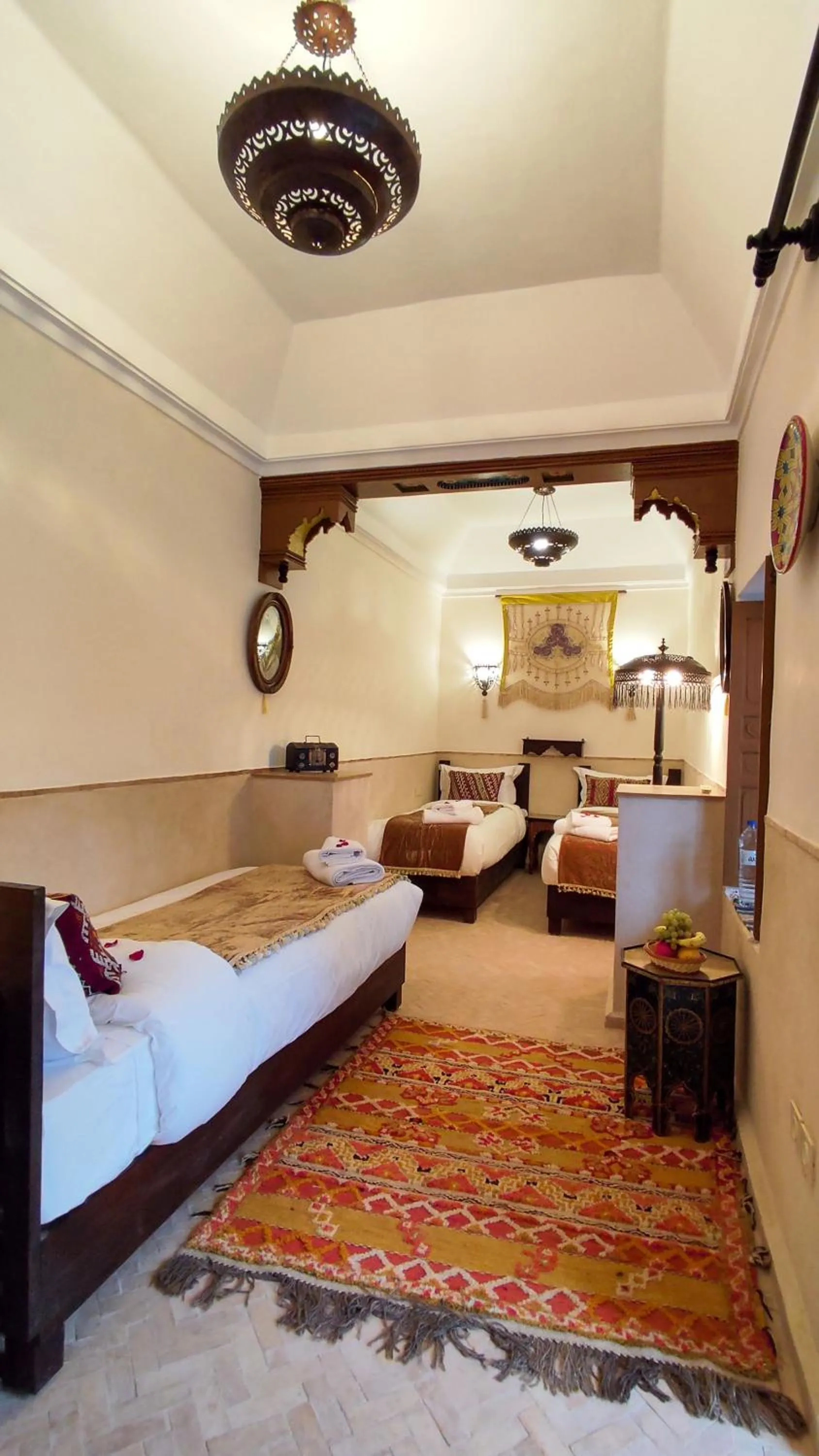 Bed in RIAD DAR En-Nawat