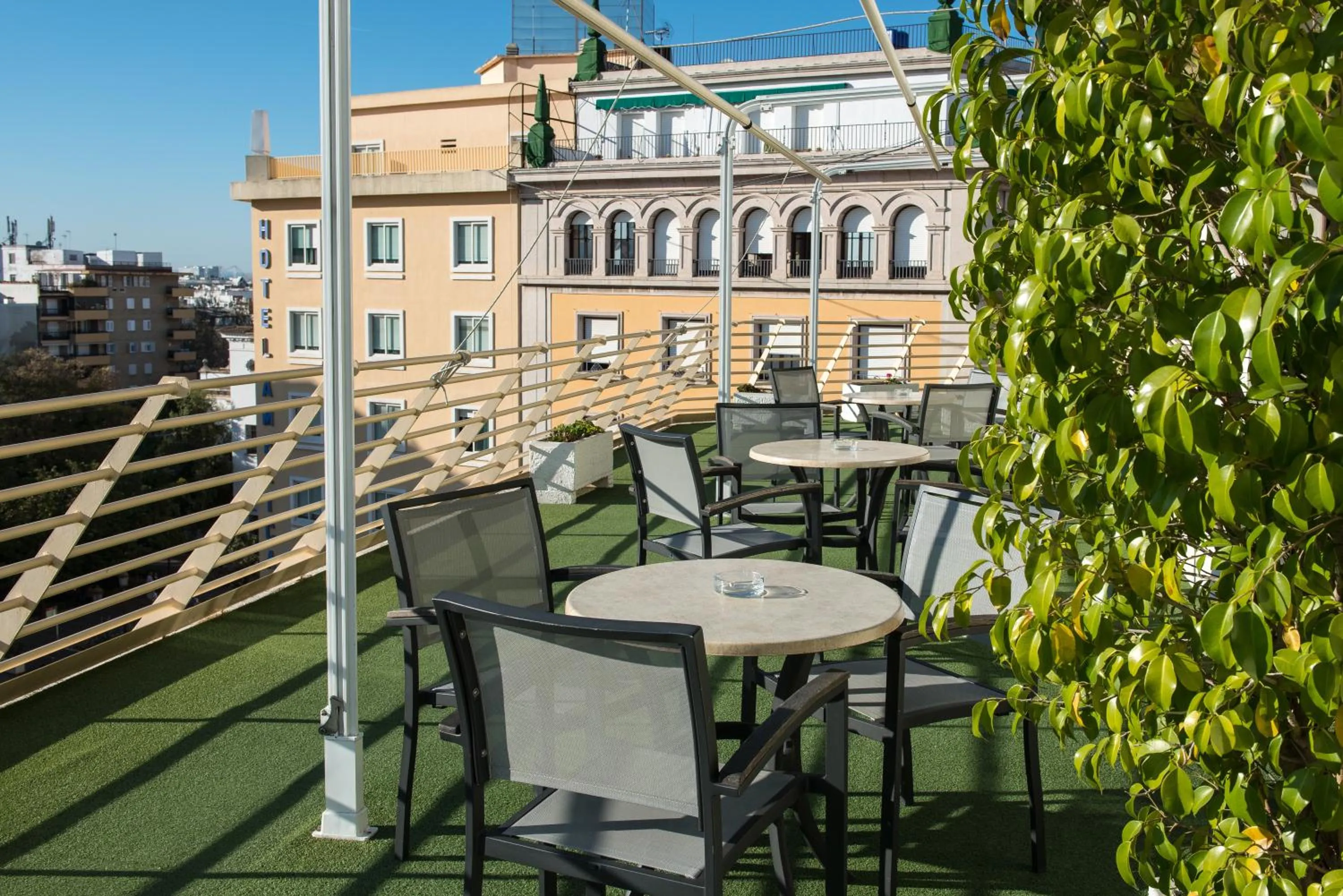 Bird's eye view in Hotel Derby Sevilla