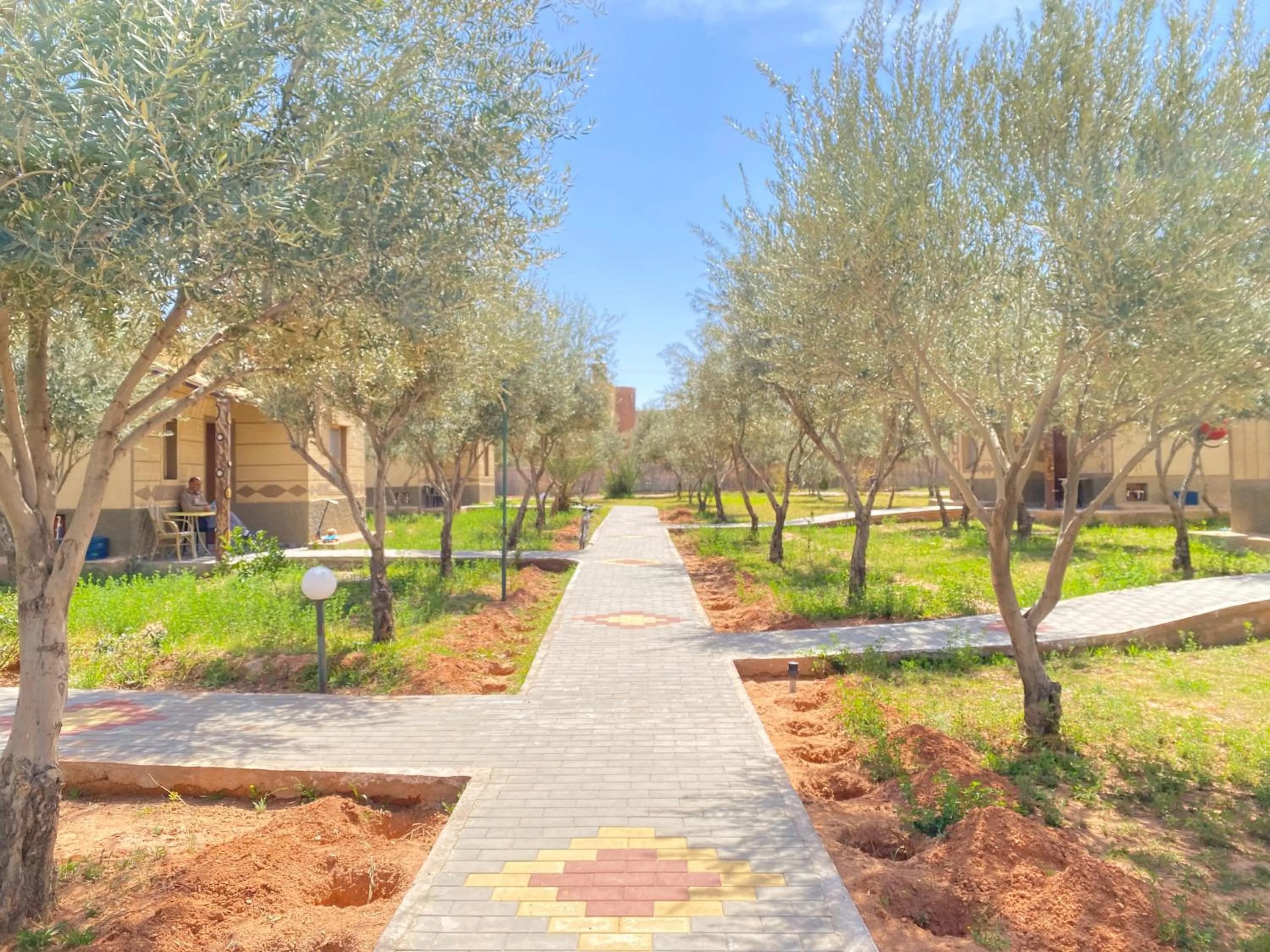 Garden in IGHIZ INN resort