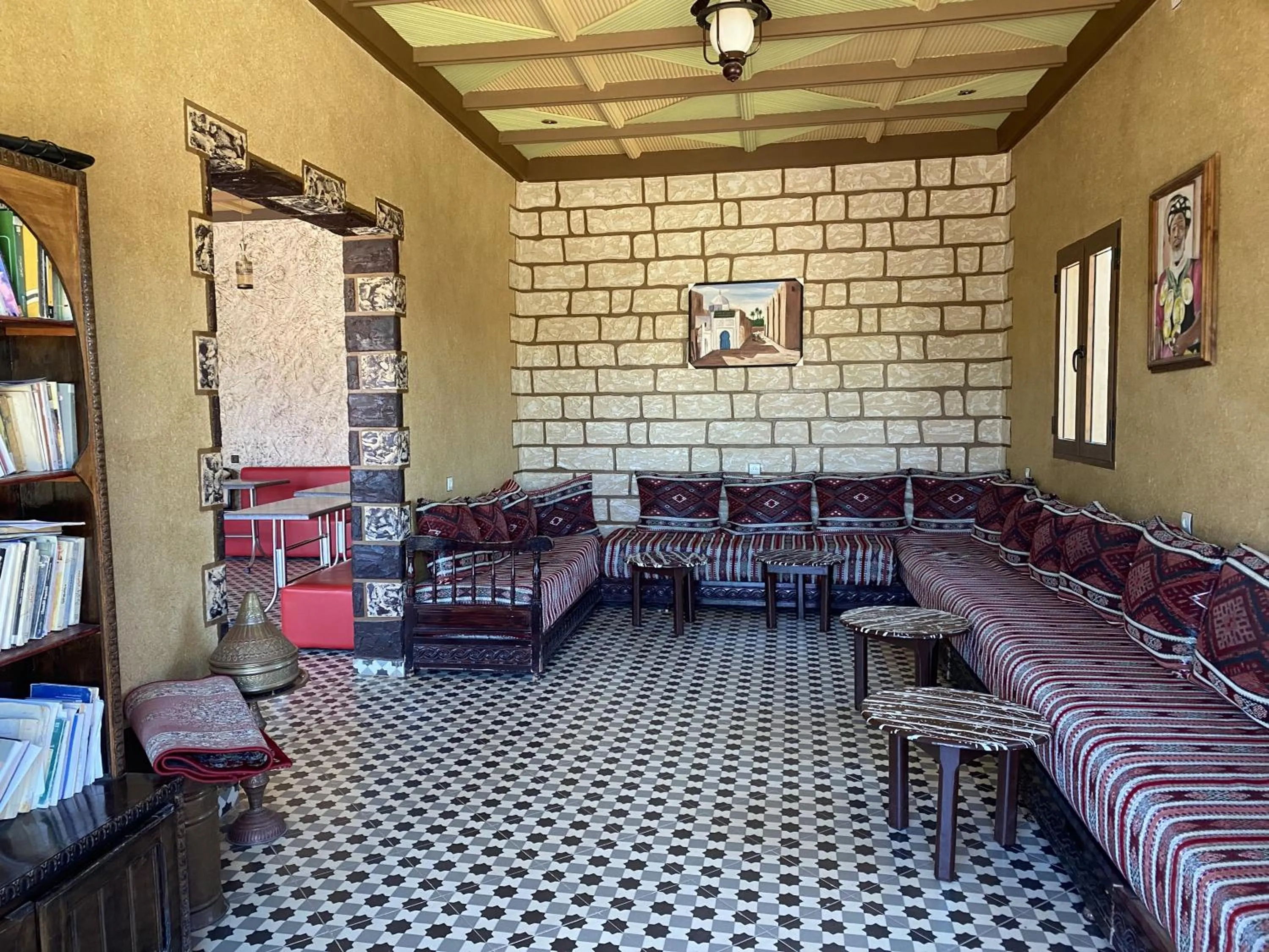 Living room in IGHIZ INN resort