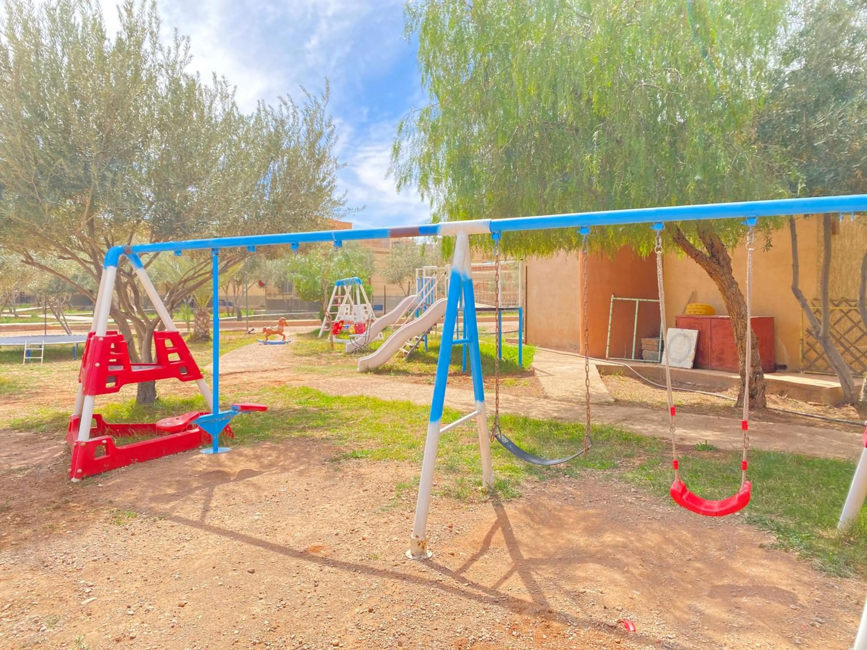 Children play ground in IGHIZ INN resort