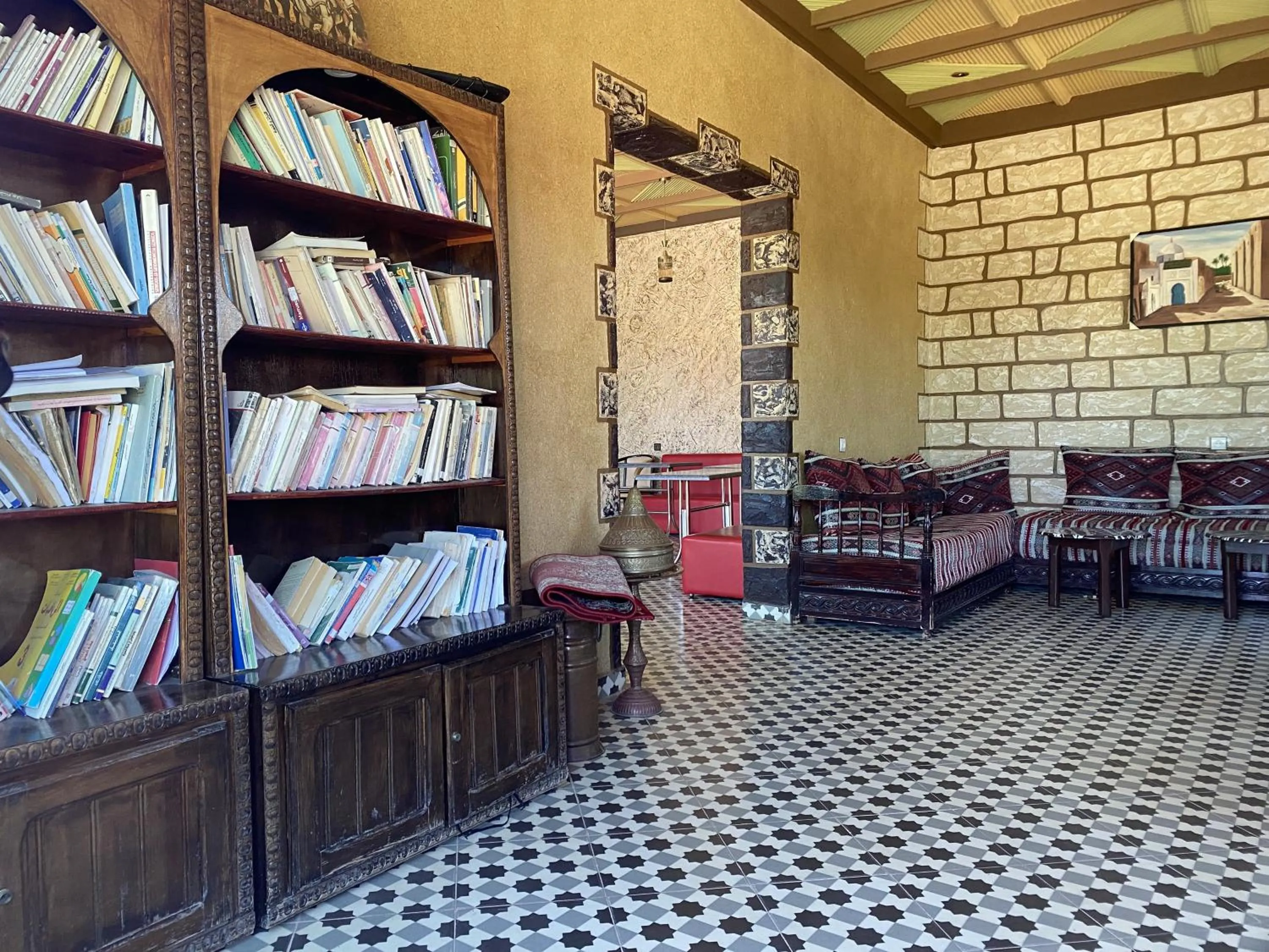 Living room in IGHIZ INN resort