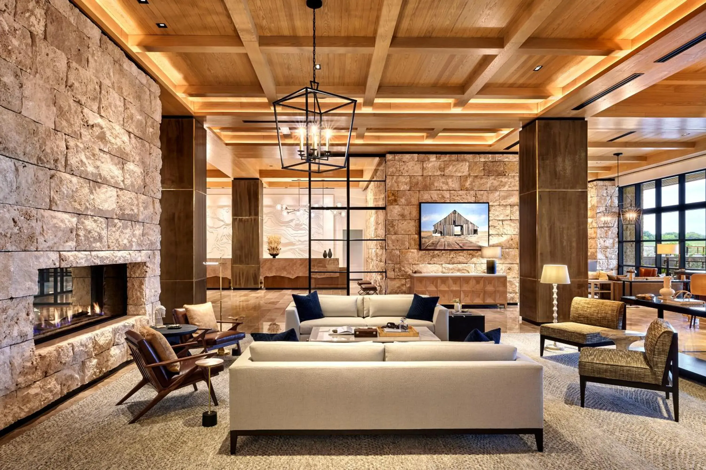 Lobby or reception in Omni PGA Frisco Resort & Spa Lobby or reception in Omni PGA Frisco Resort & Spa