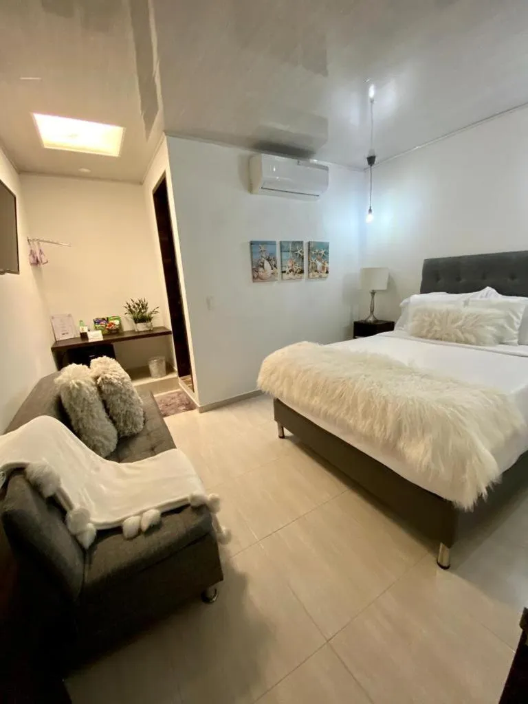 Bedroom, Bed in Hotel Boutique Doña Maria