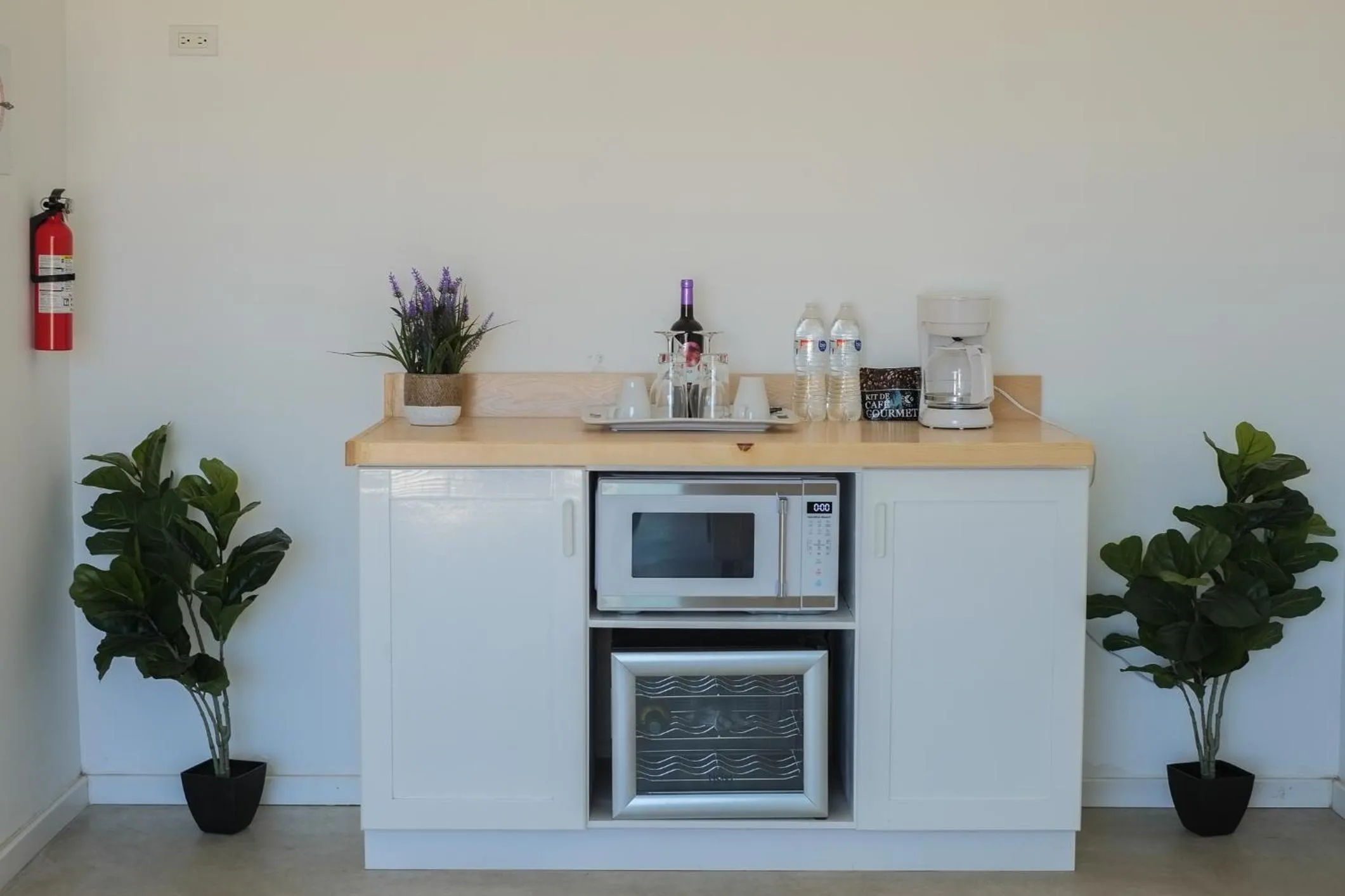 Kitchen or kitchenette in Finca San Sebastian