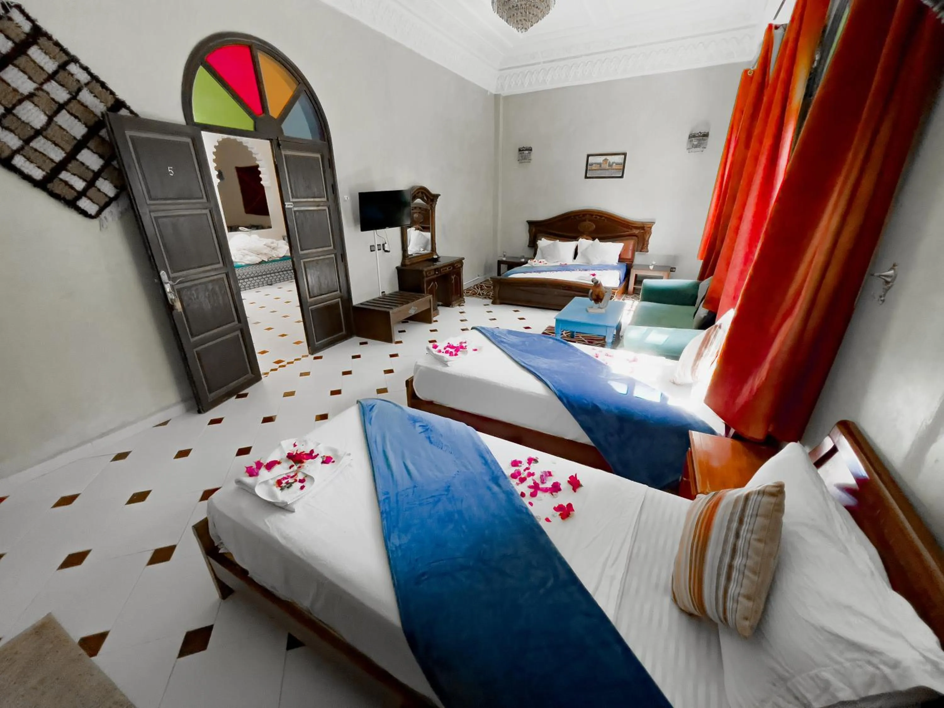 Bed in Guest House Qodwa