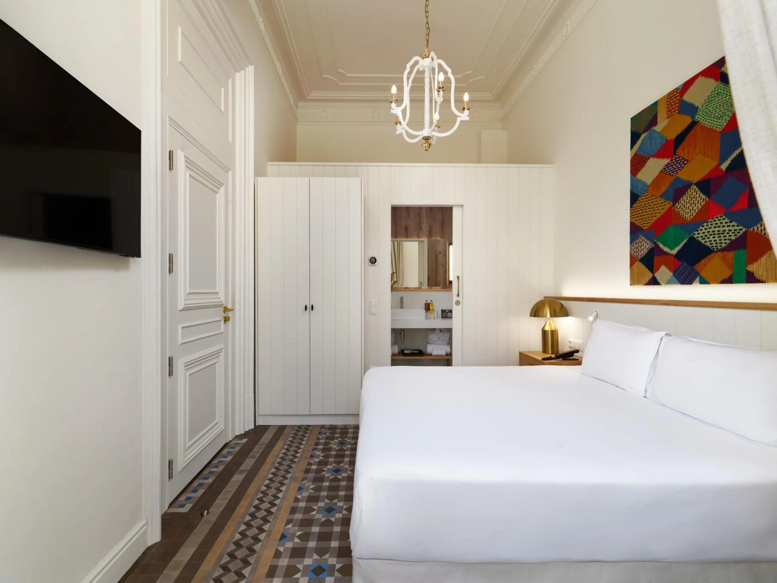 Bed in Boutique Hotel H10 Catalunya Plaza