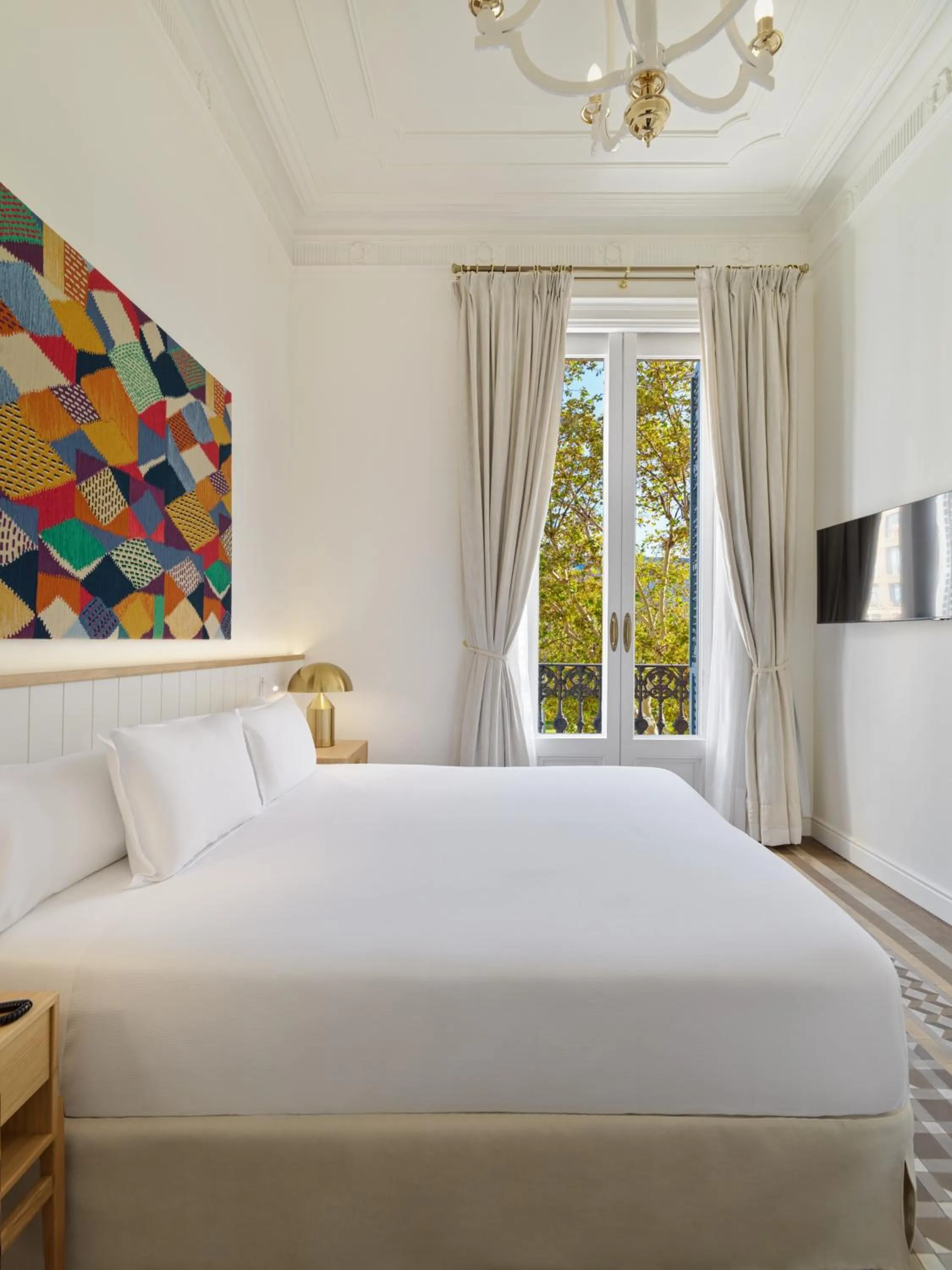 Bed in Boutique Hotel H10 Catalunya Plaza