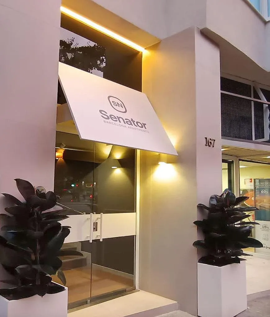 Facade/entrance in Senator Barcelona Apartments